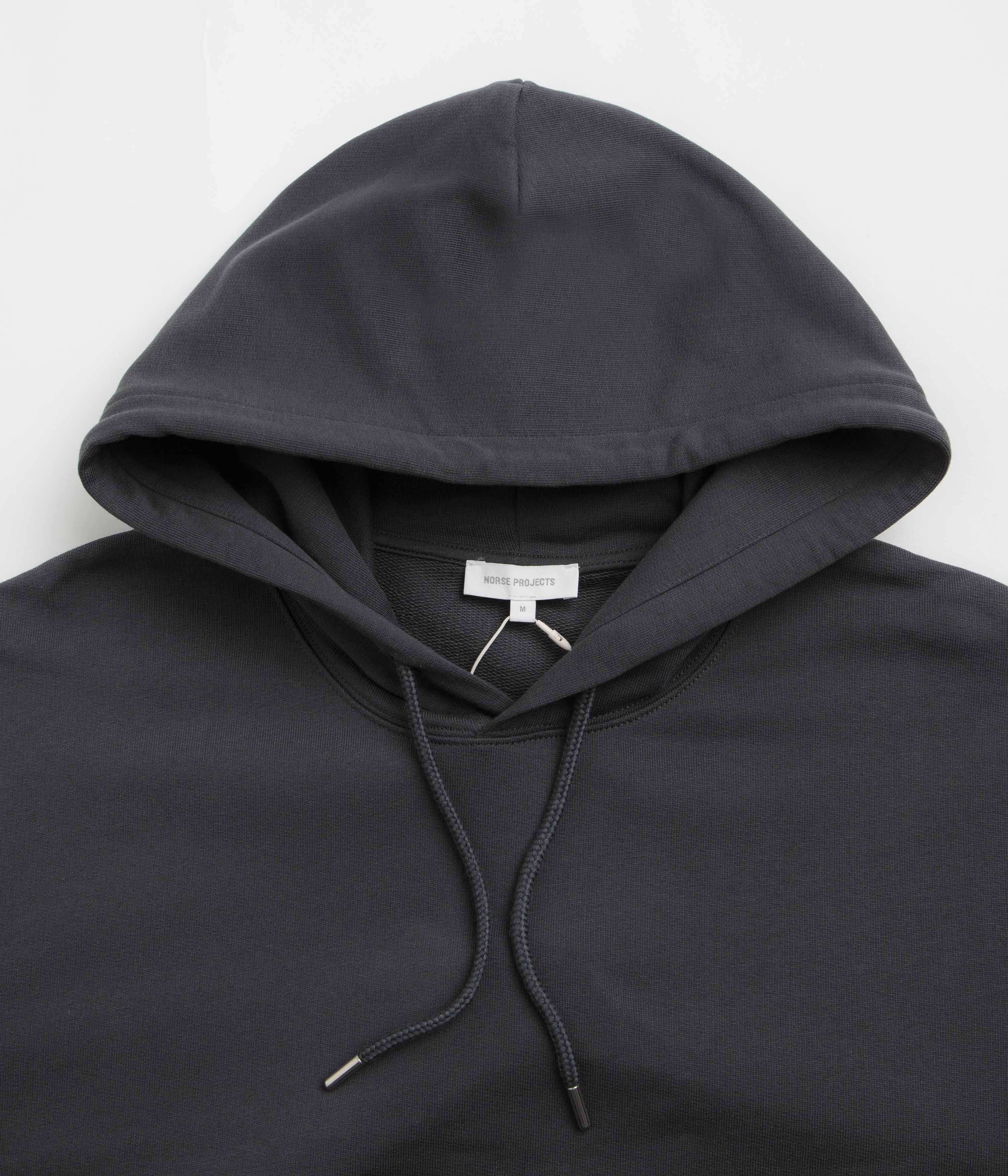 Norse Projects Norse Standard Hoodie - Graphite - Image 2