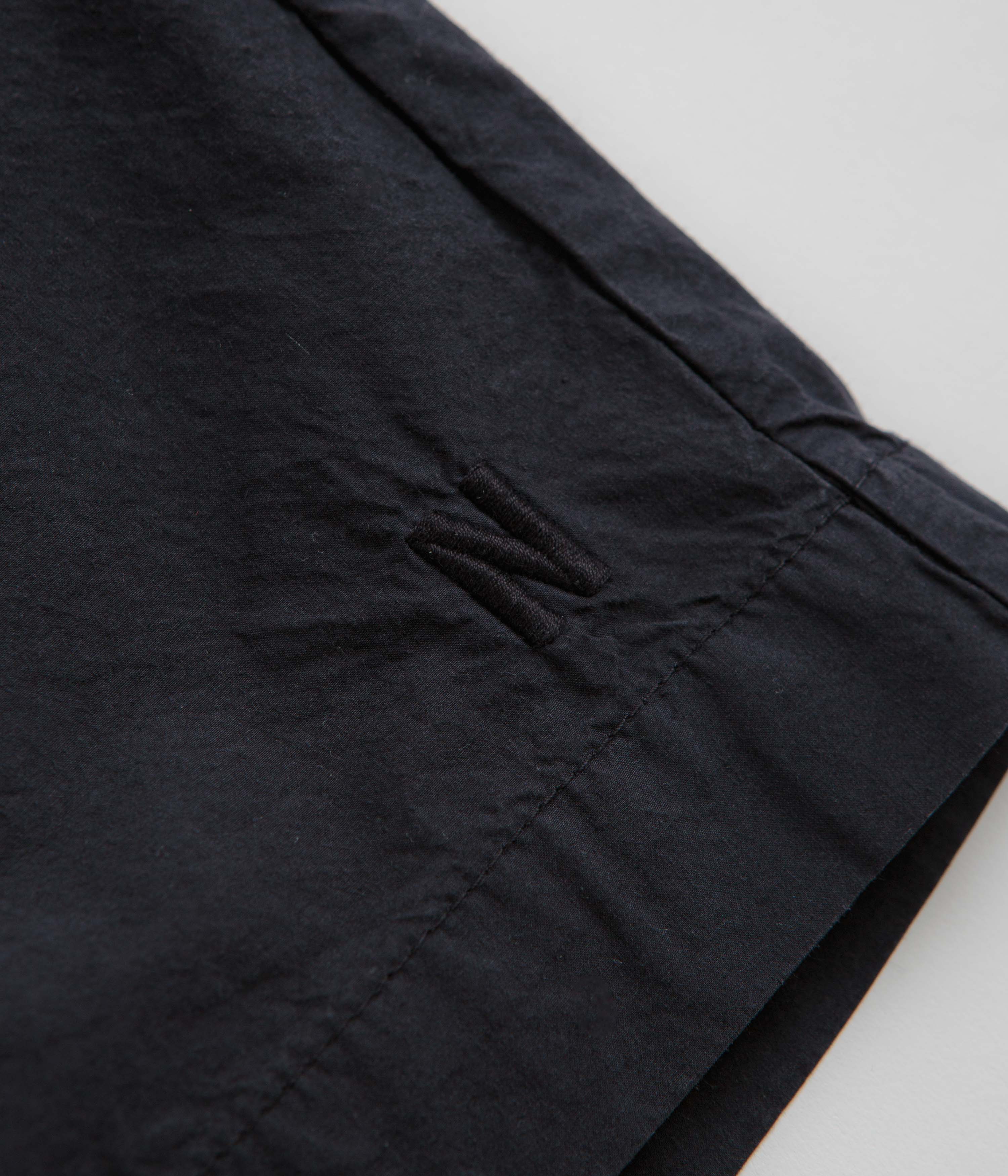 Norse Projects Per Cotton Tencel Shorts - Dark Navy - Image 4