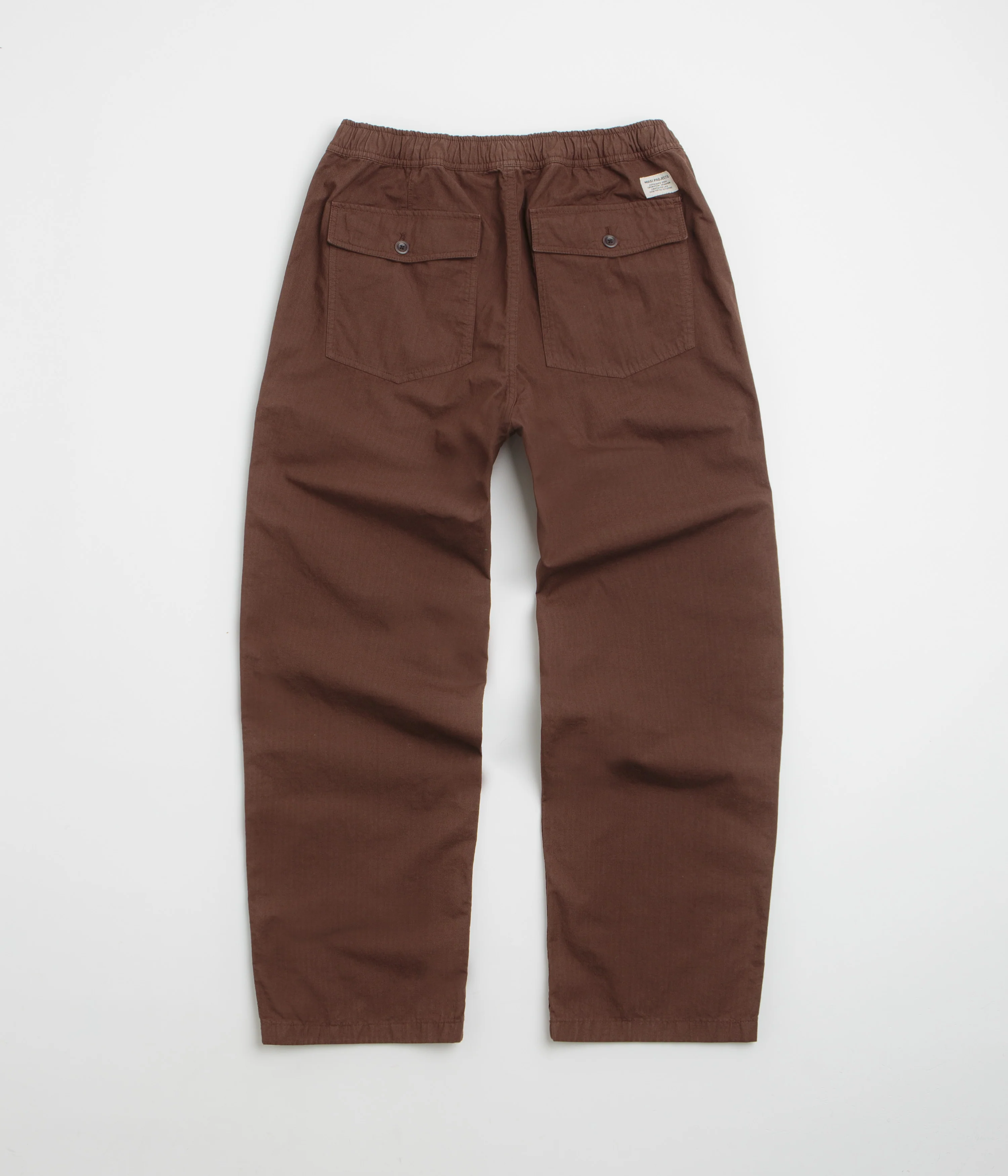 Norse Projects Ragnar Relaxed Pants - Mahogany - Image 3