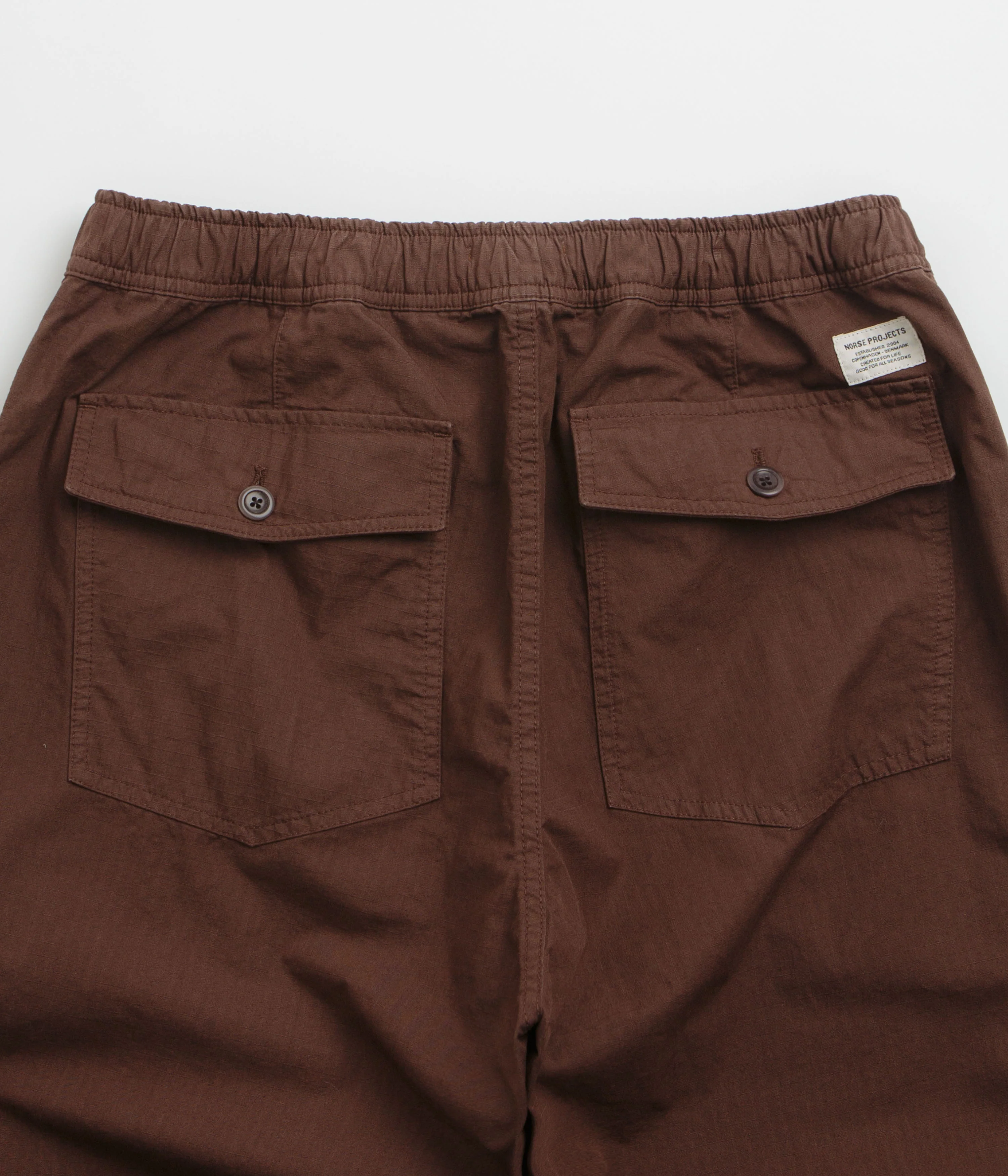 Norse Projects Ragnar Relaxed Pants - Mahogany - Image 6