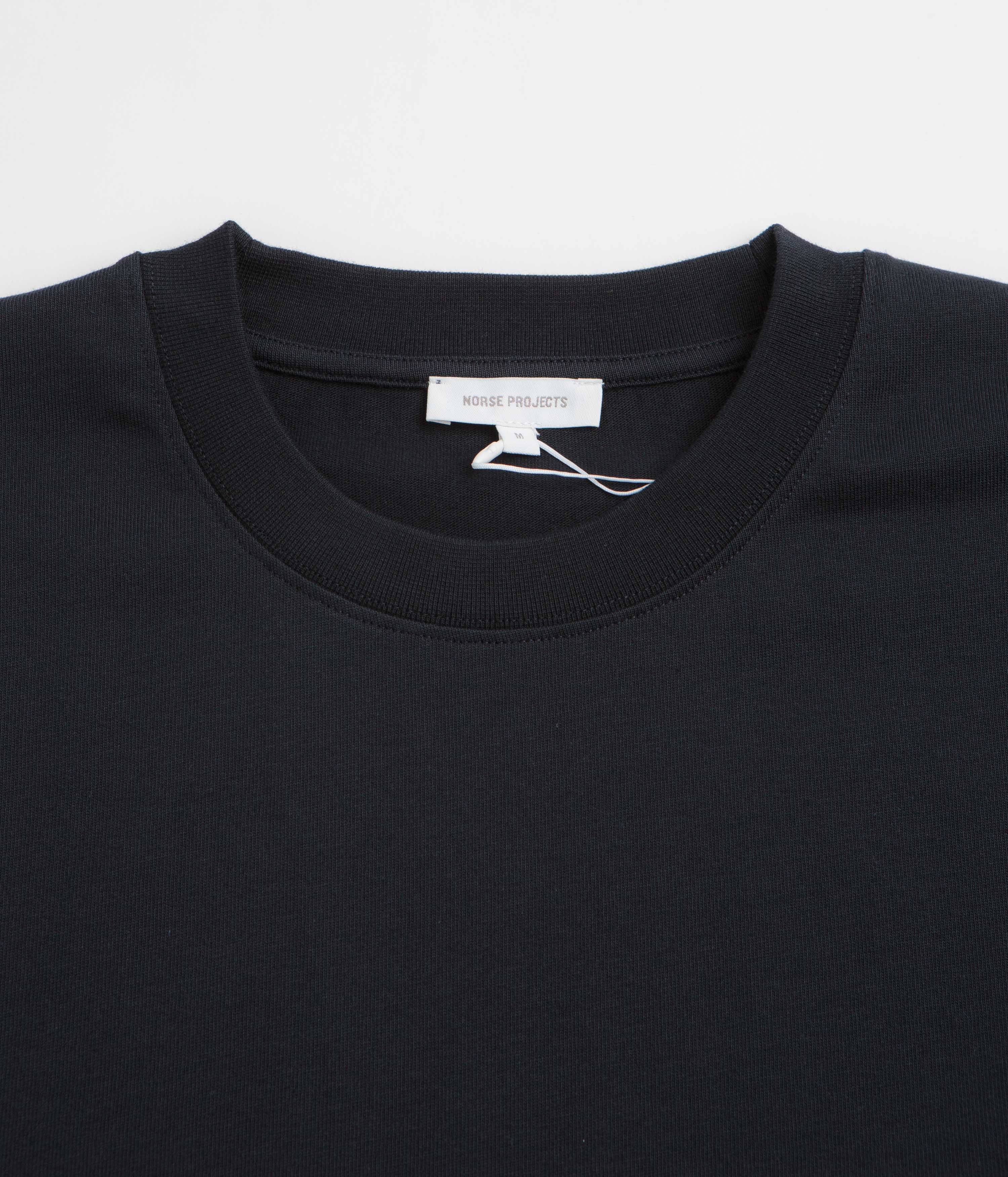 Norse Projects Standard Heavy Loose T-Shirt - Dark Navy - Image 2