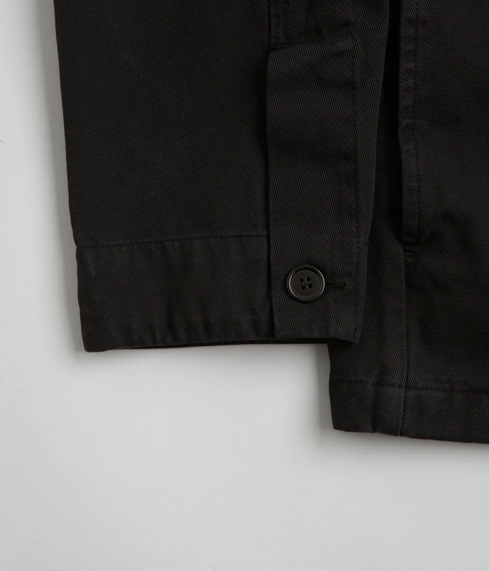 Norse Projects Standard Twill Overshirt - Black - Image 4
