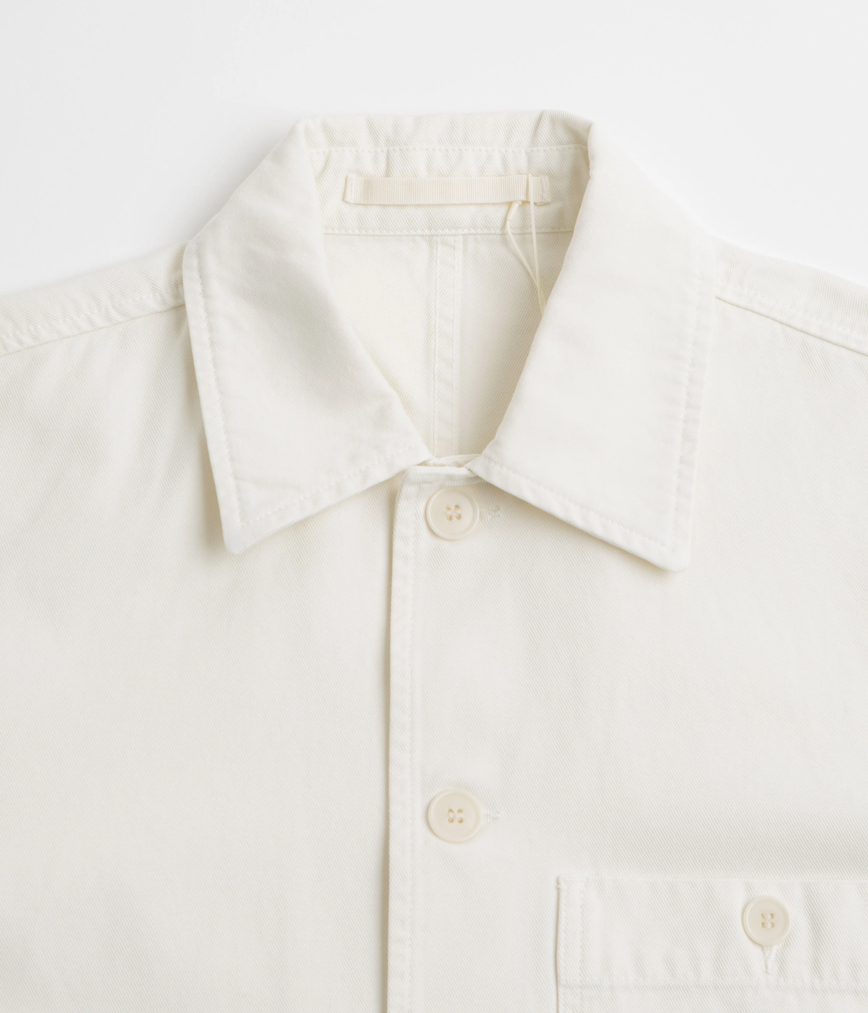 Norse Projects Standard Twill Overshirt - Ecru - Image 4