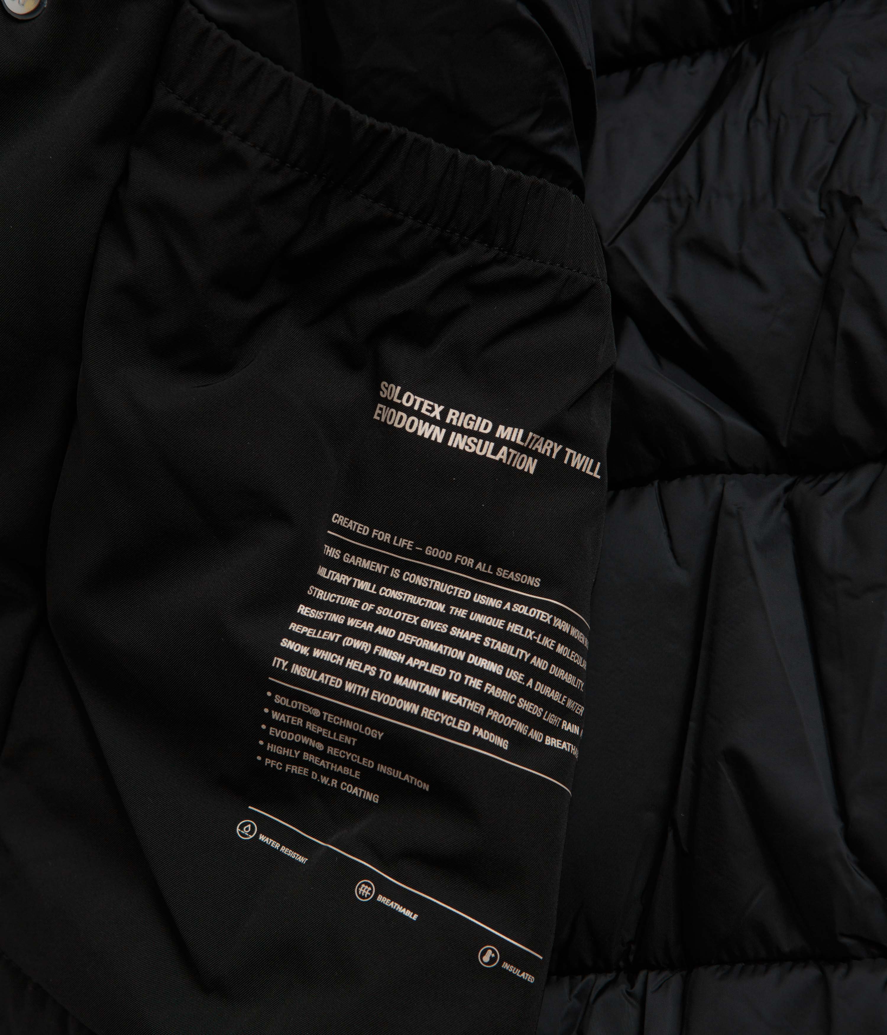 Norse Projects Stavanger Military Nylon Parka - Black - Image 10