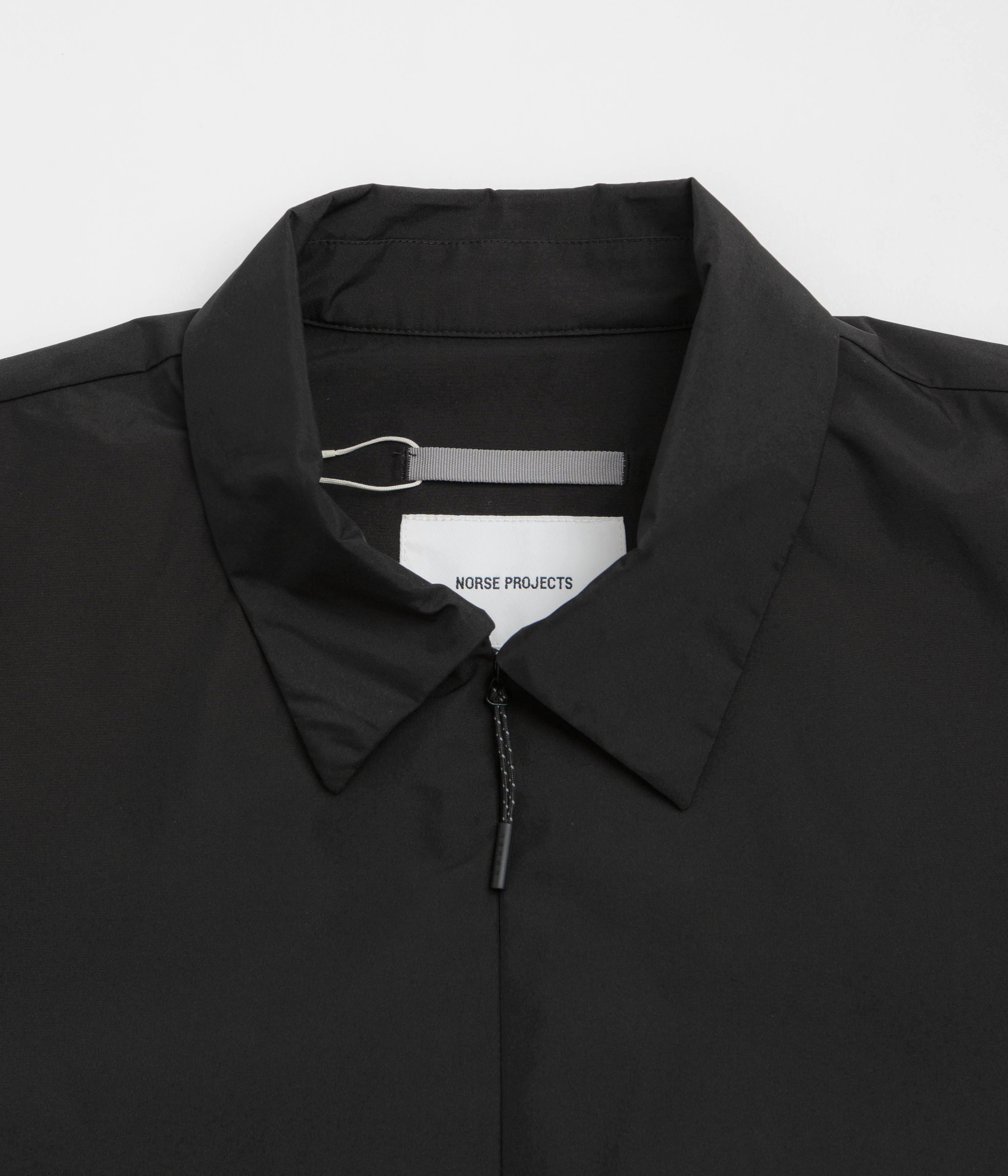 Norse Projects Sten Gore-Tex Windstopper Insulated Shirt Jacket - Black - Image 5