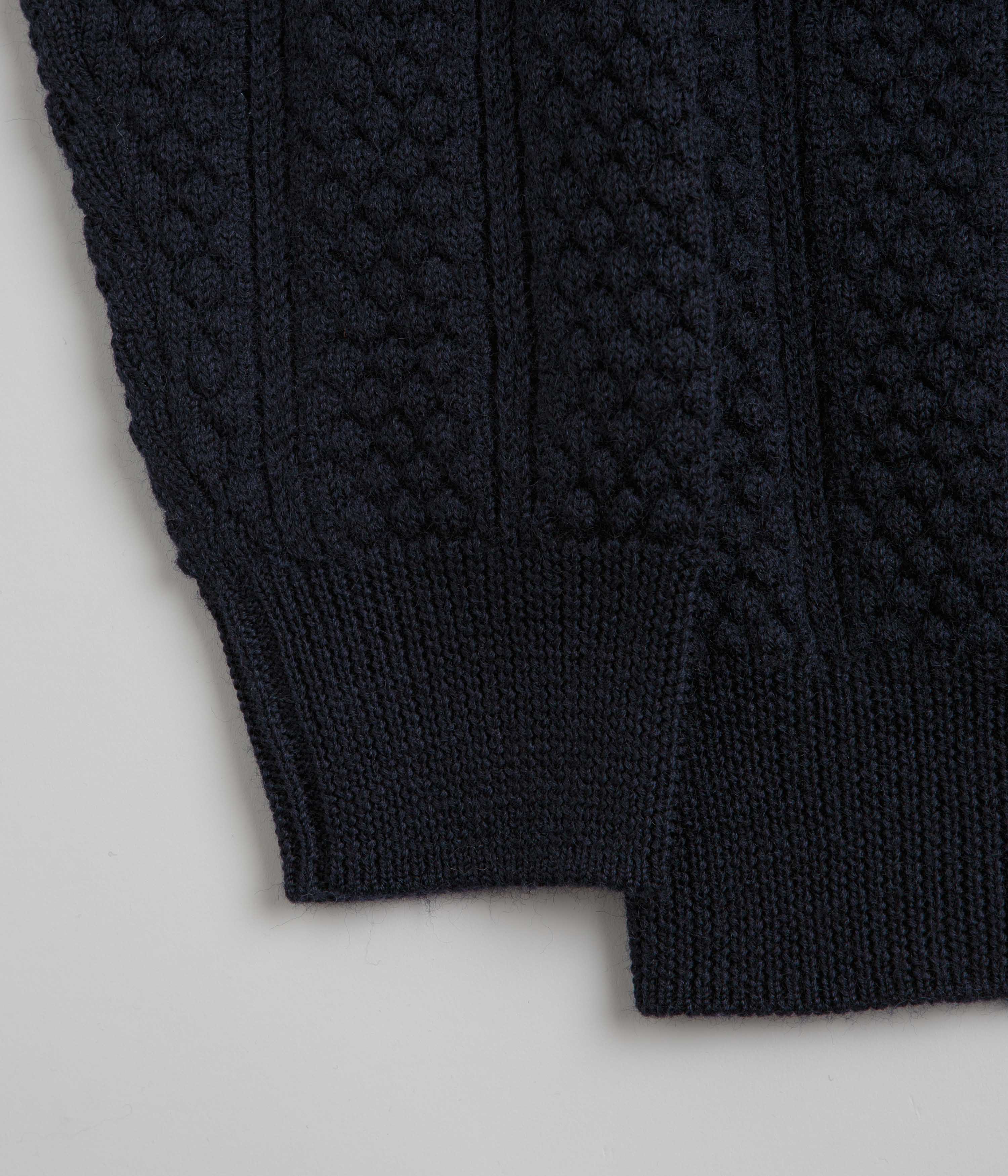 Norse Projects Storm Knit Crewneck Sweatshirt - Dark Navy - Image 4