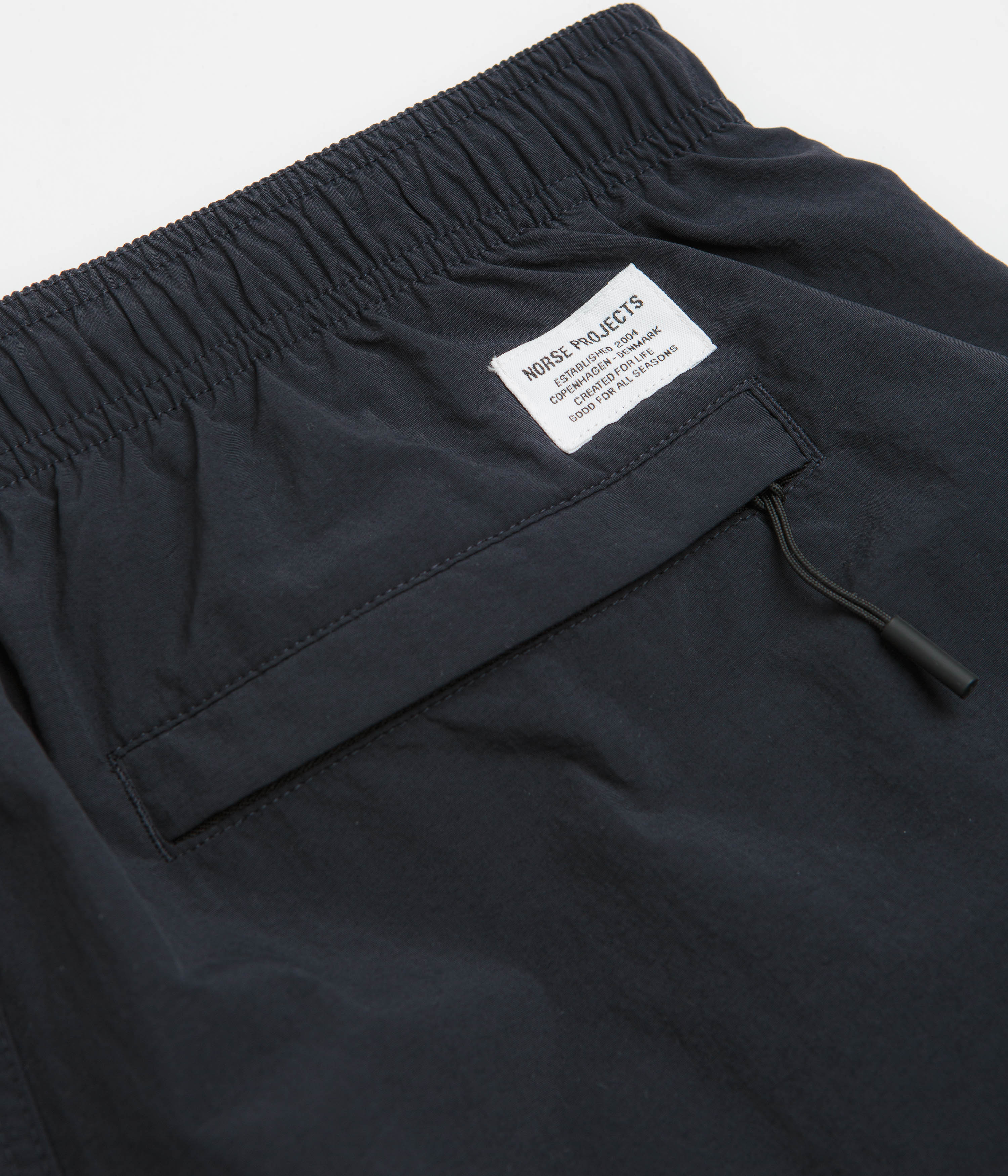 Norse Projects Sund Relaxed Recycled Nylon Swim Shorts - Dark Navy - Image 7