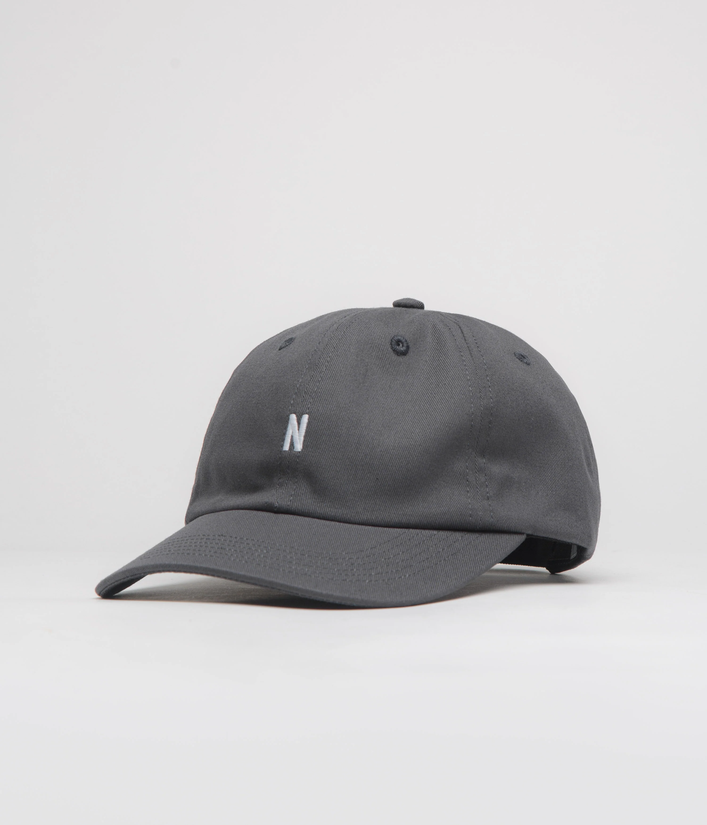 Norse Projects Twill Sports Cap - Magnet Grey