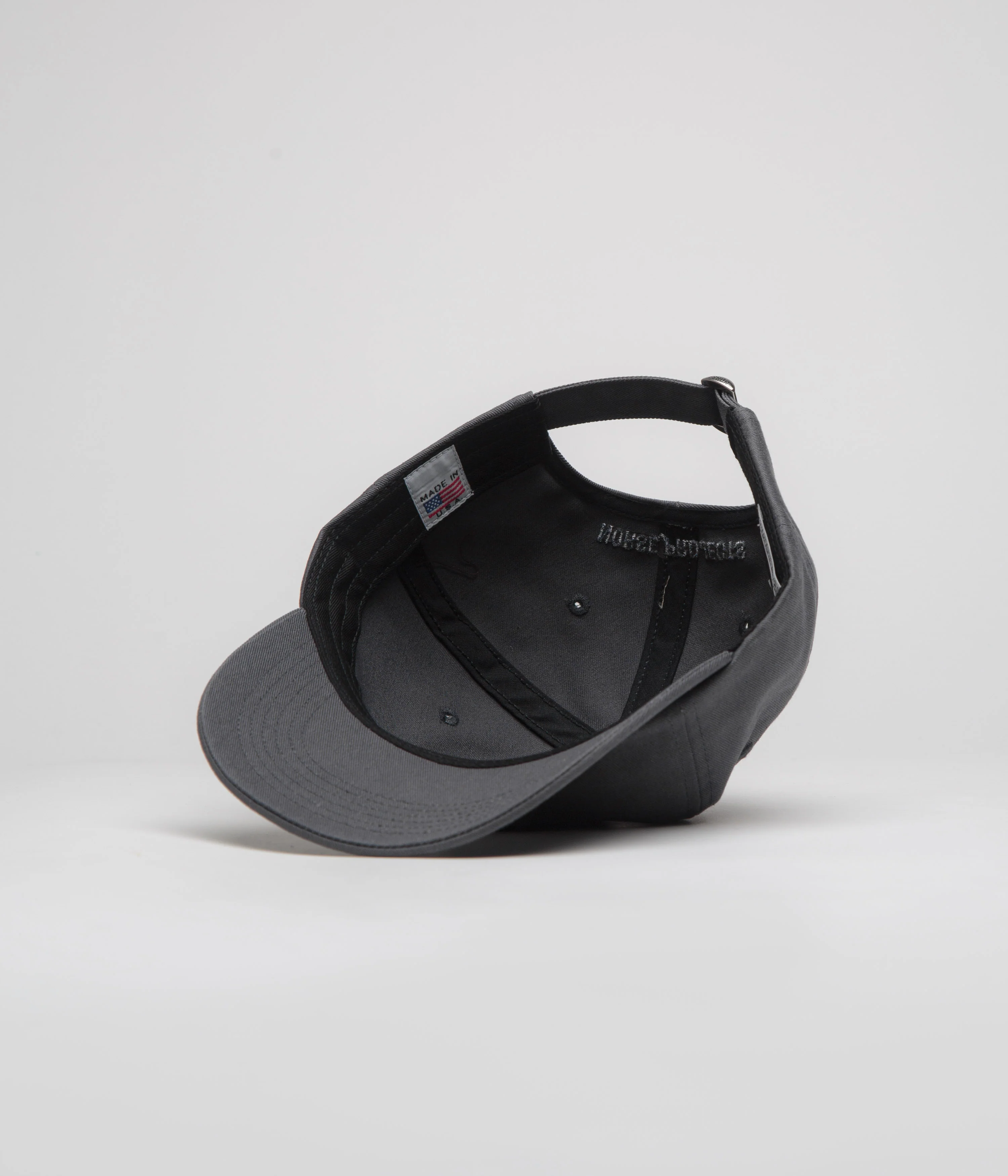 Norse Projects Twill Sports Cap - Magnet Grey - Image 4