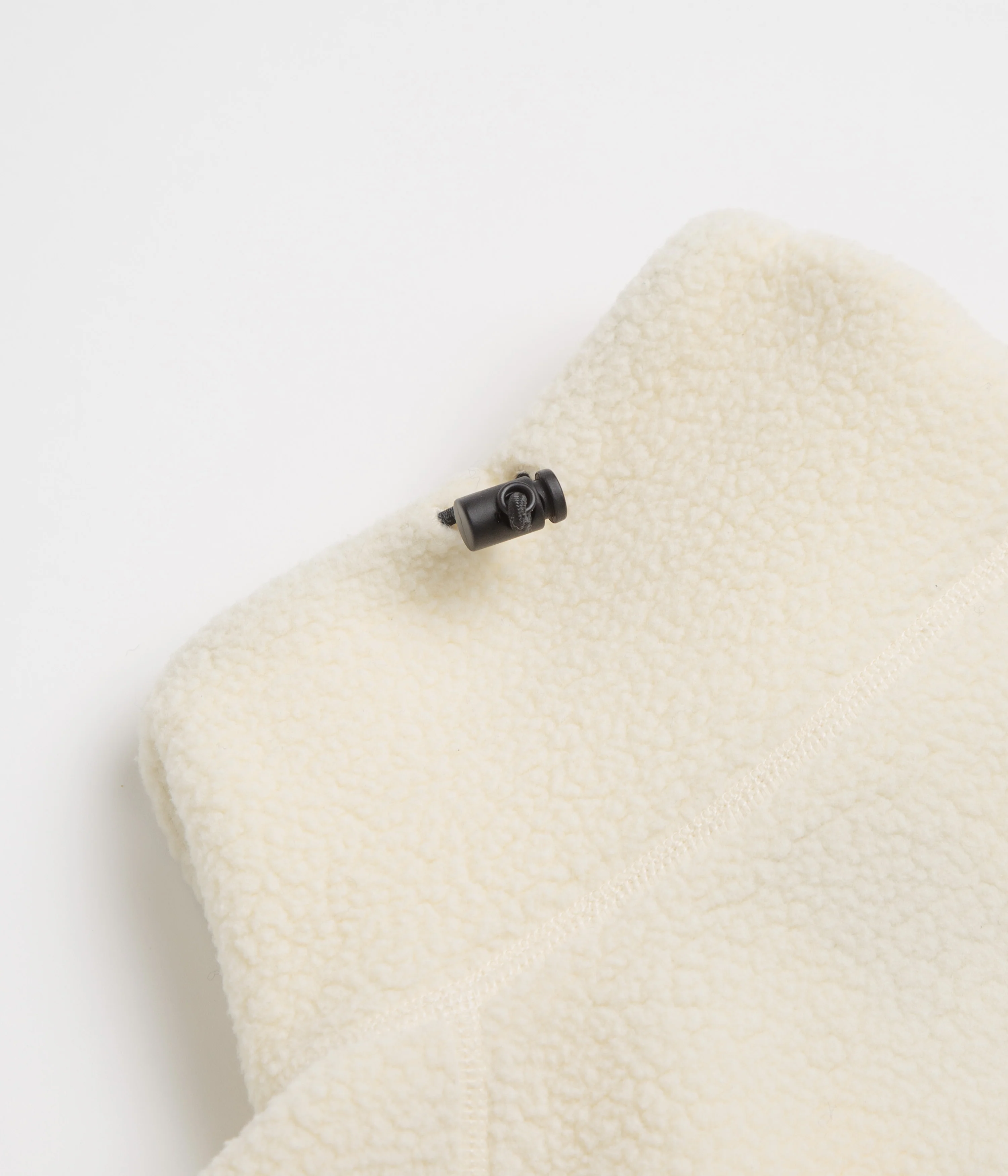 Norse Projects Tycho Pile Fleece Full Zip Jacket - Ecru - Image 7
