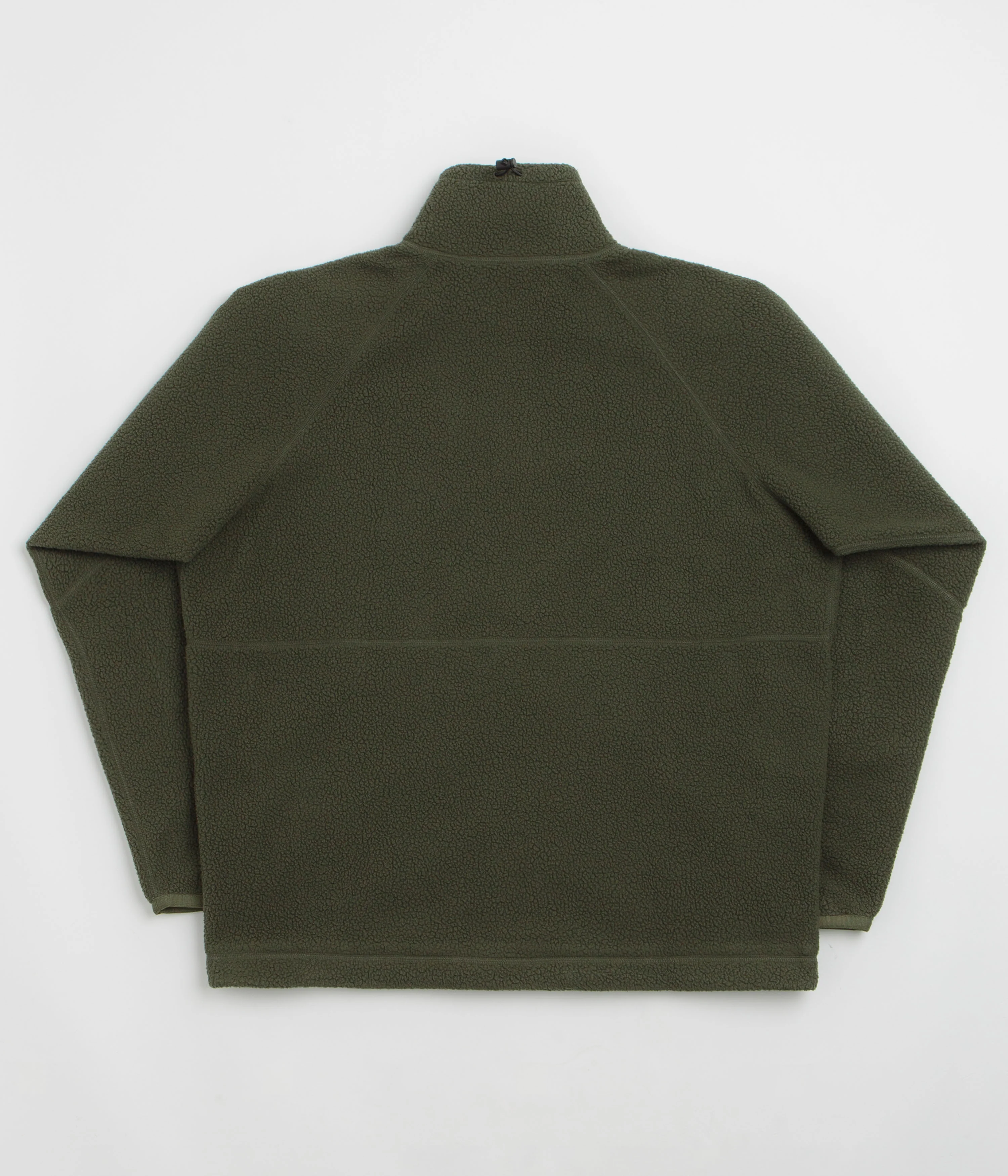Norse Projects Tycho Pile Fleece Full Zip Jacket - Ivy Green - Image 3