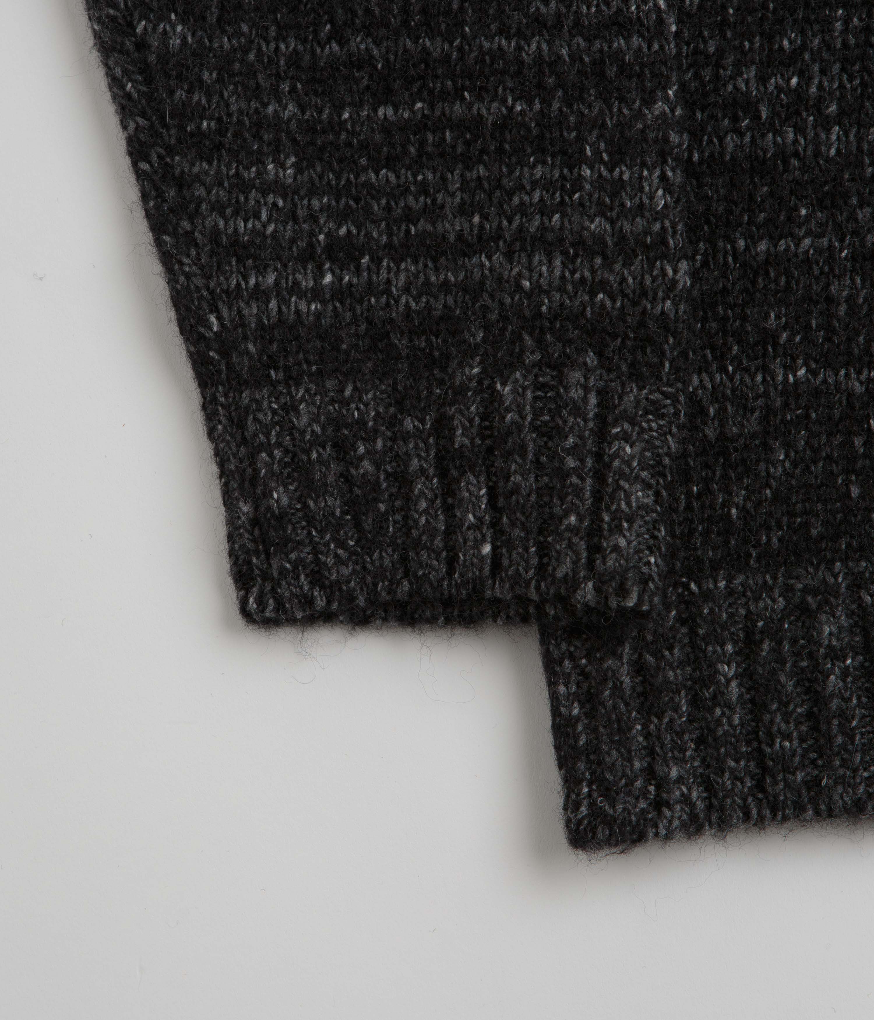 Norse Projects Ulf Crewneck Sweatshirt - Dark Grey Melange - Image 5