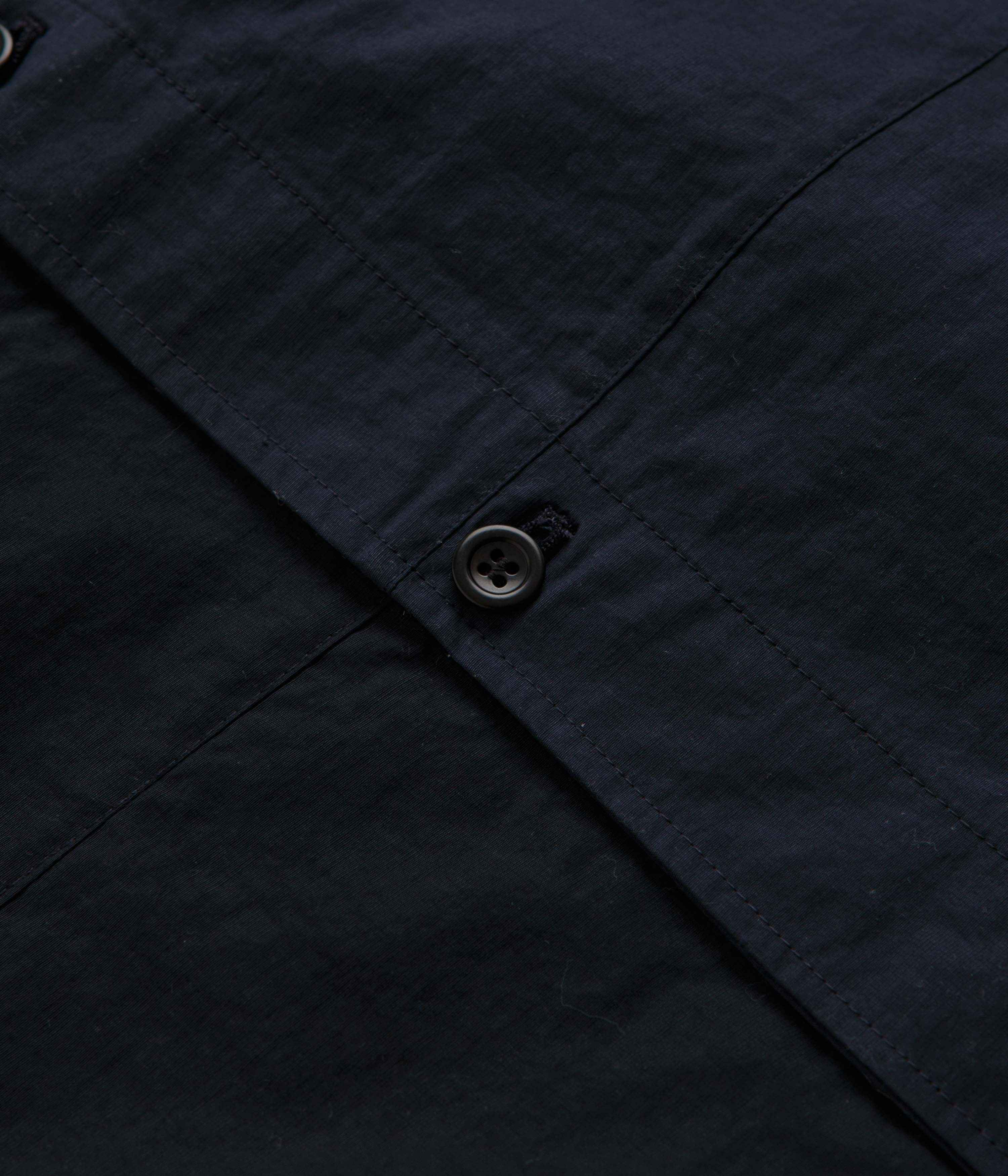 Norse Projects Ulrik Wave Dye Overshirt - Dark Navy - Image 3