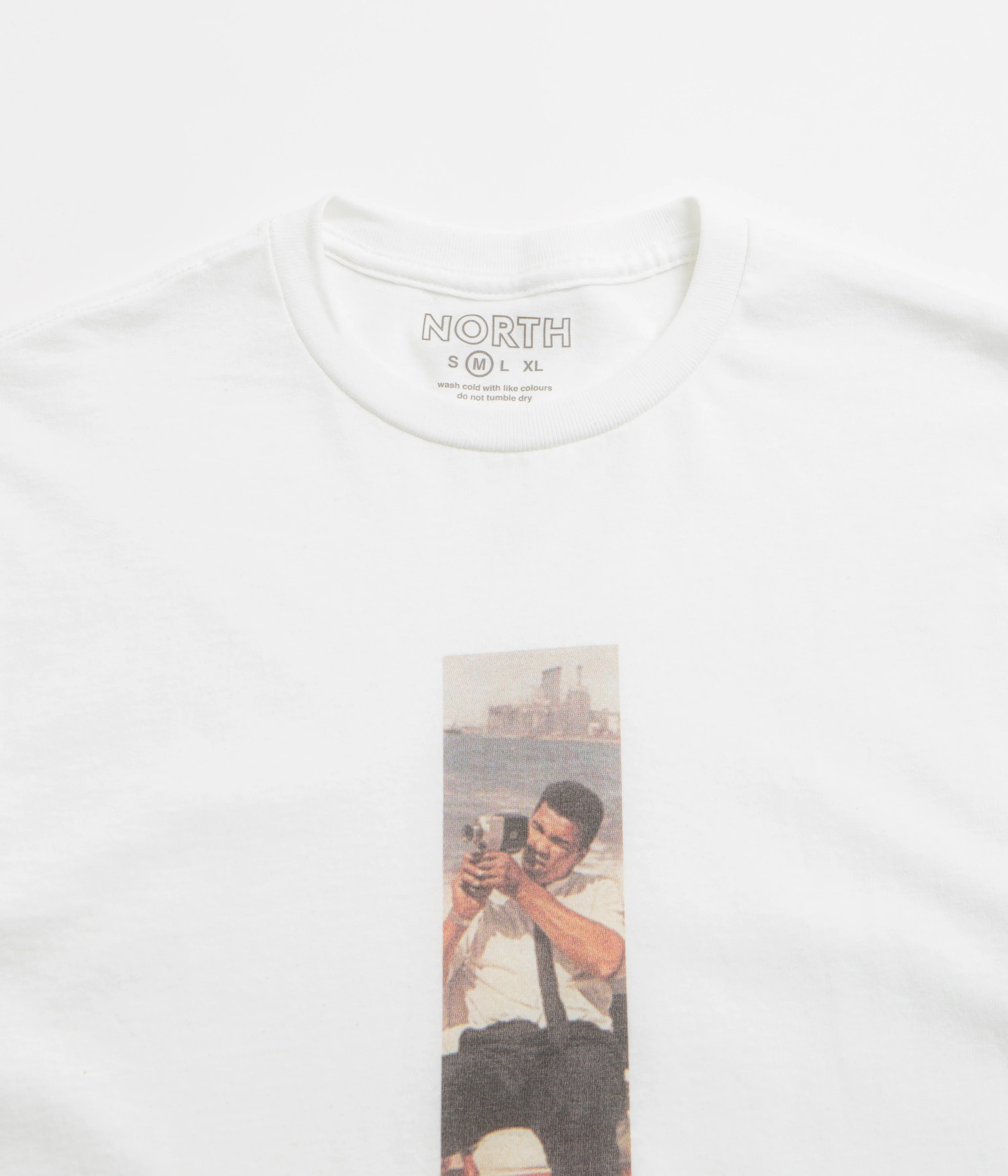 North Ali Super 8mm T-Shirt - White - Image 2