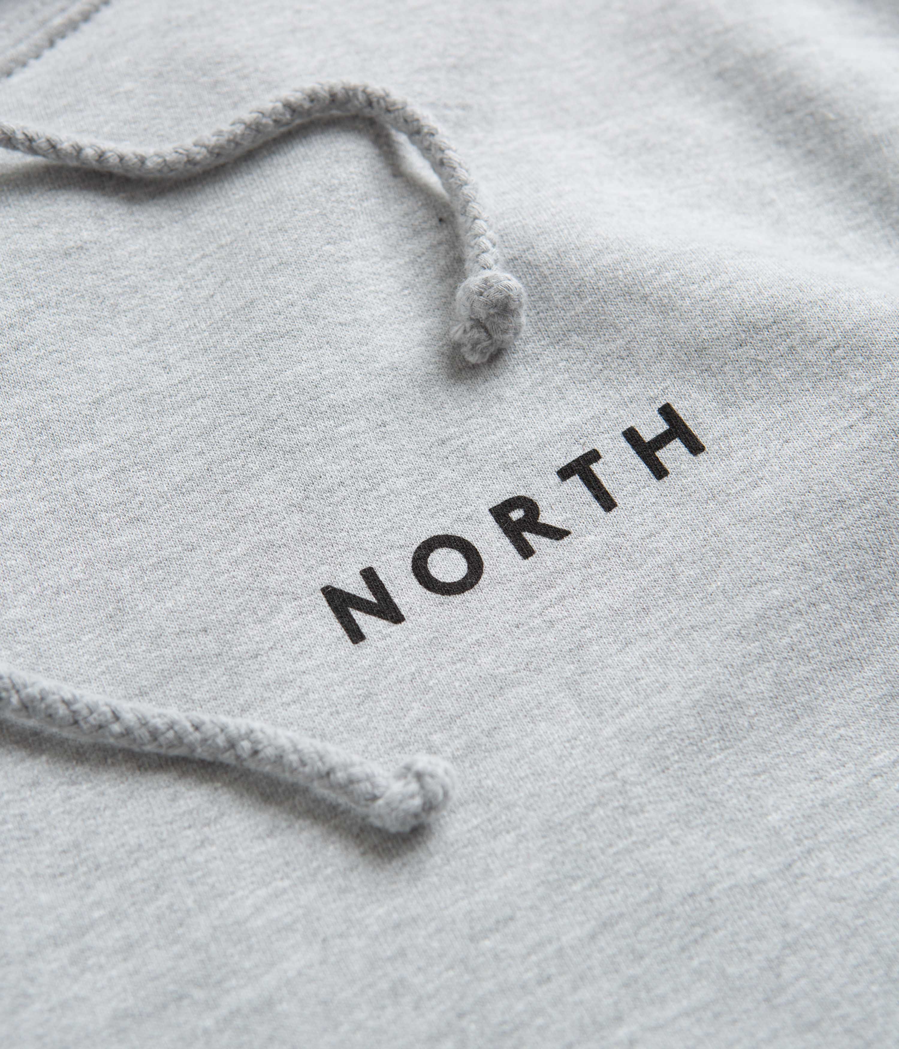 North Film Star Hoodie - Grey / Black - Image 4