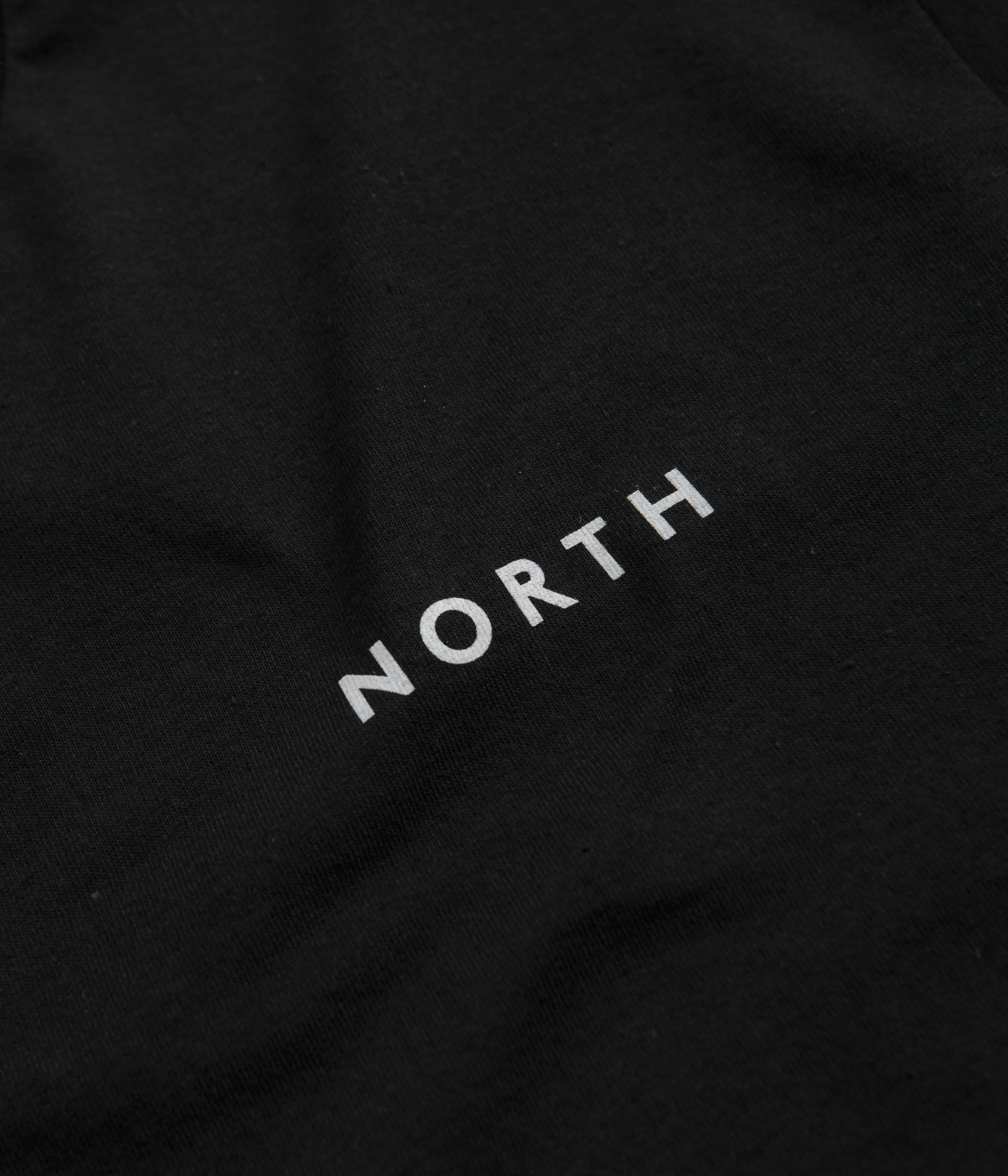 North Film Star Logo T-Shirt - Black / White - Image 3
