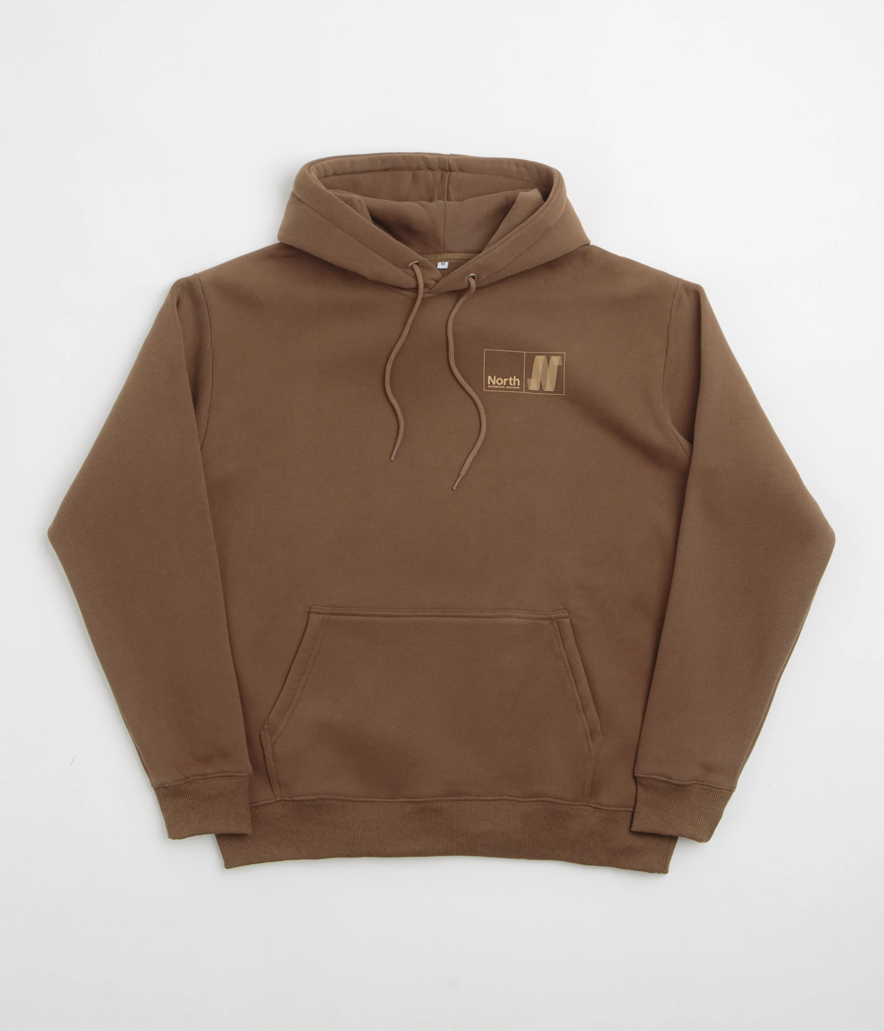 North N Logo Hoodie - Brown / Sand - Image 2