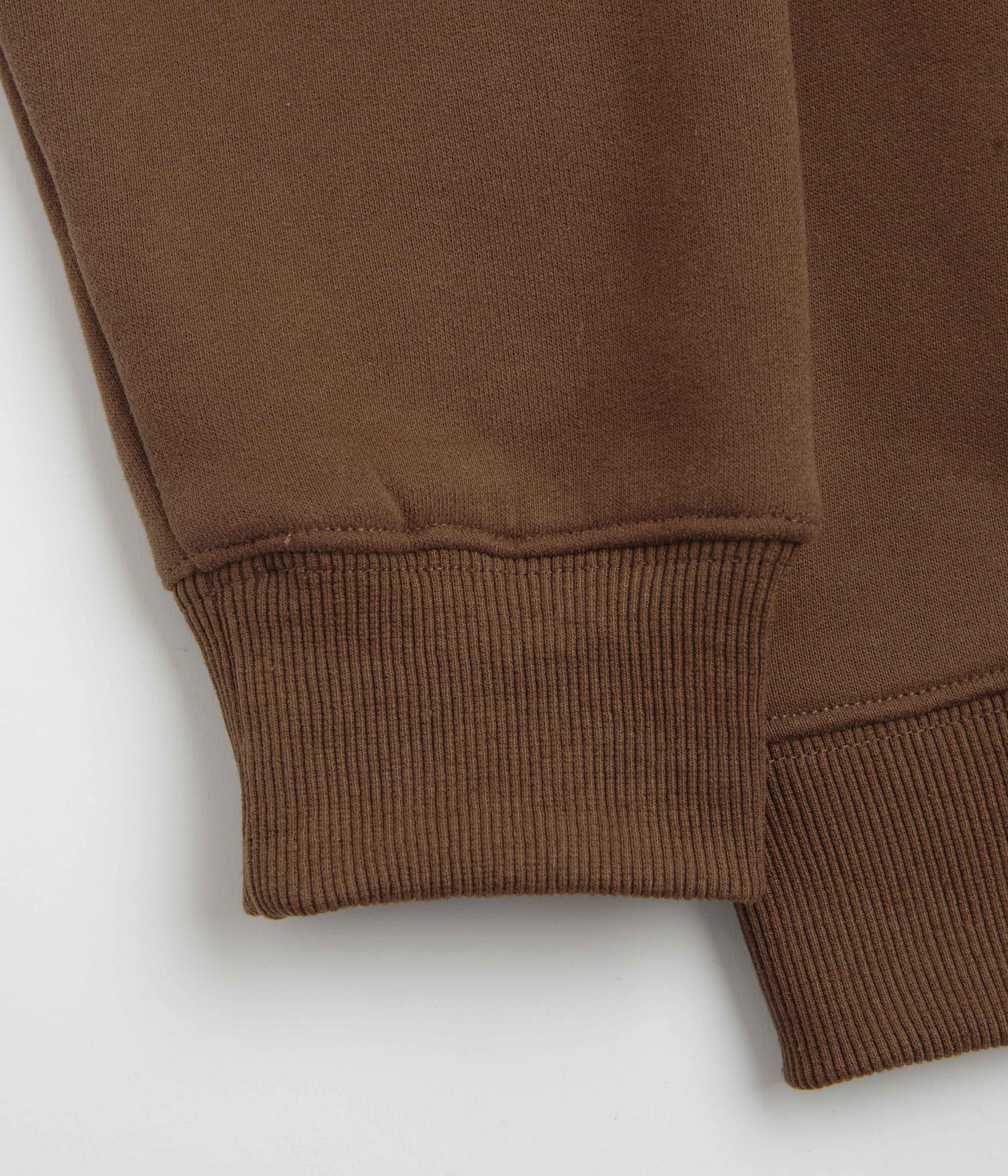 North N Logo Hoodie - Brown / Sand - Image 6