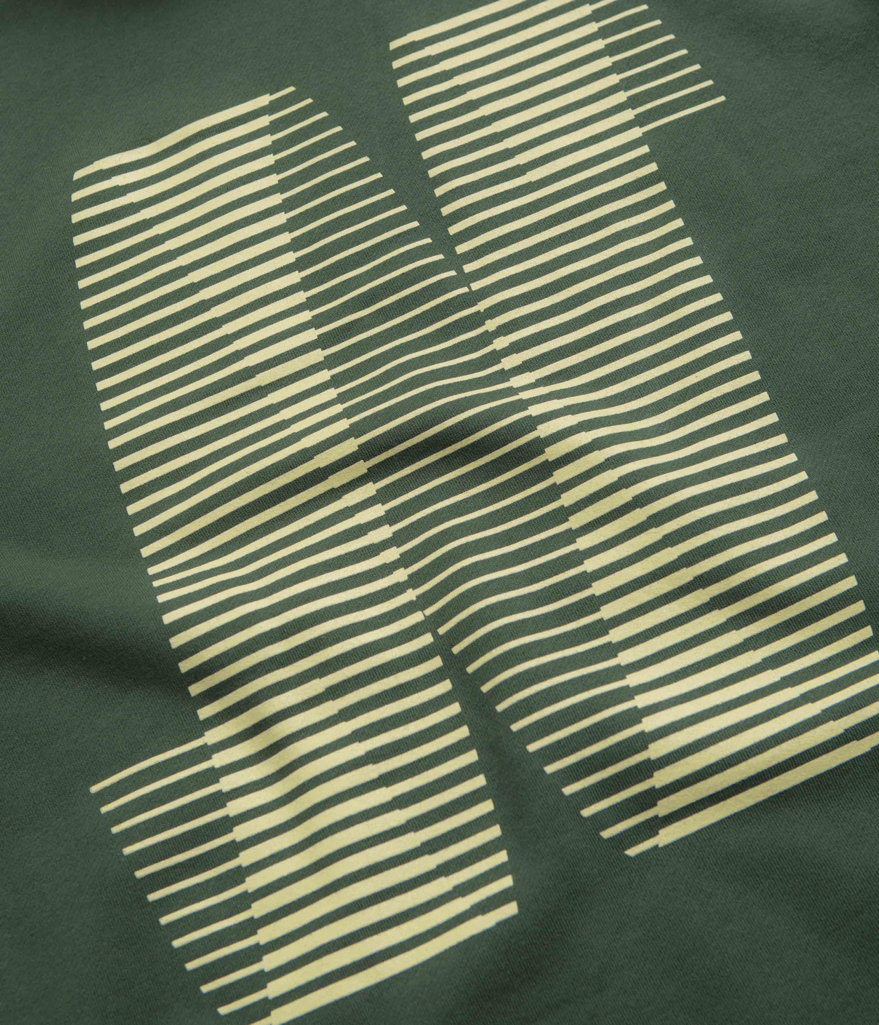 North N Logo Hoodie - Pine Green / Amber - Image 6