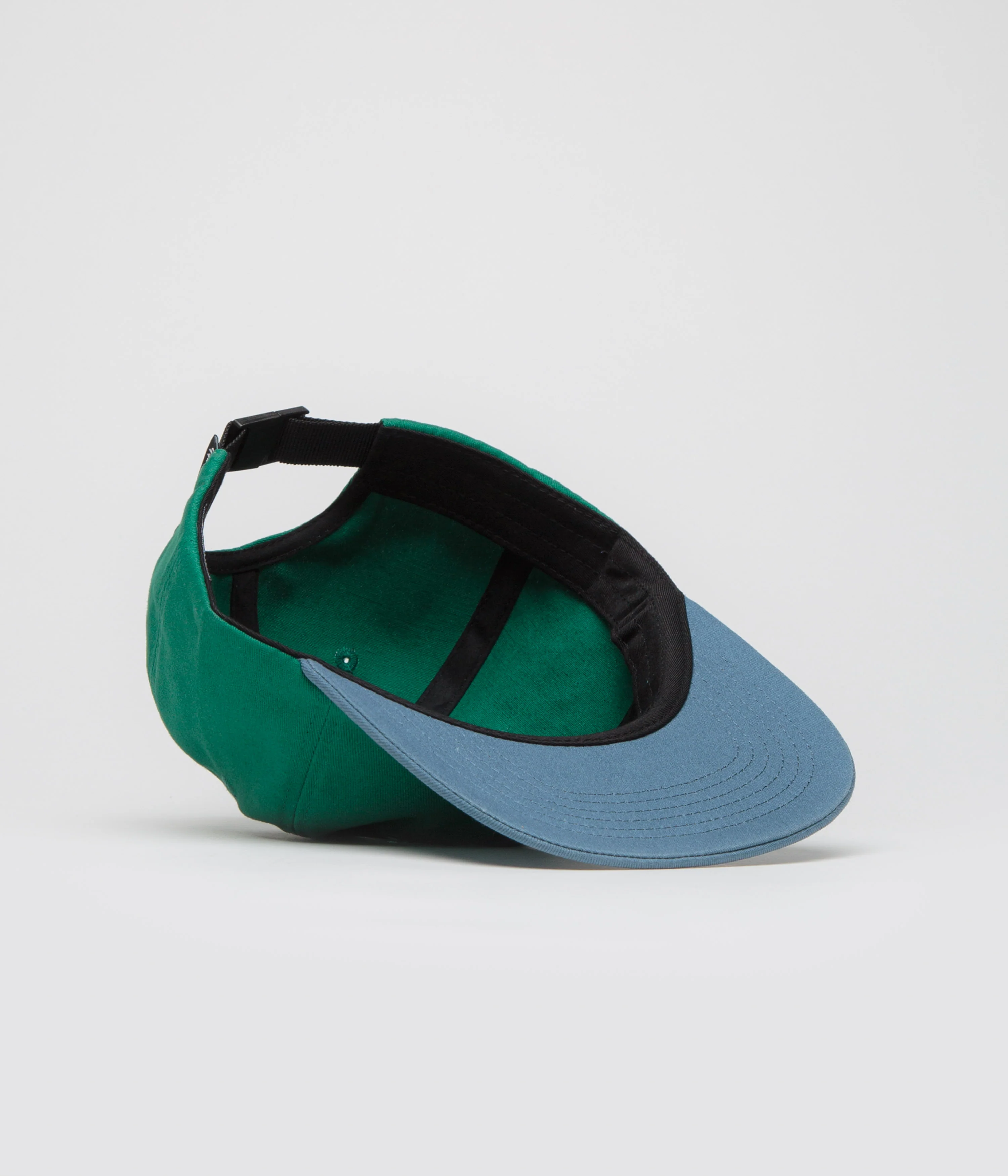 North N Logo Two Tone Cap - Green / Navy - Image 4