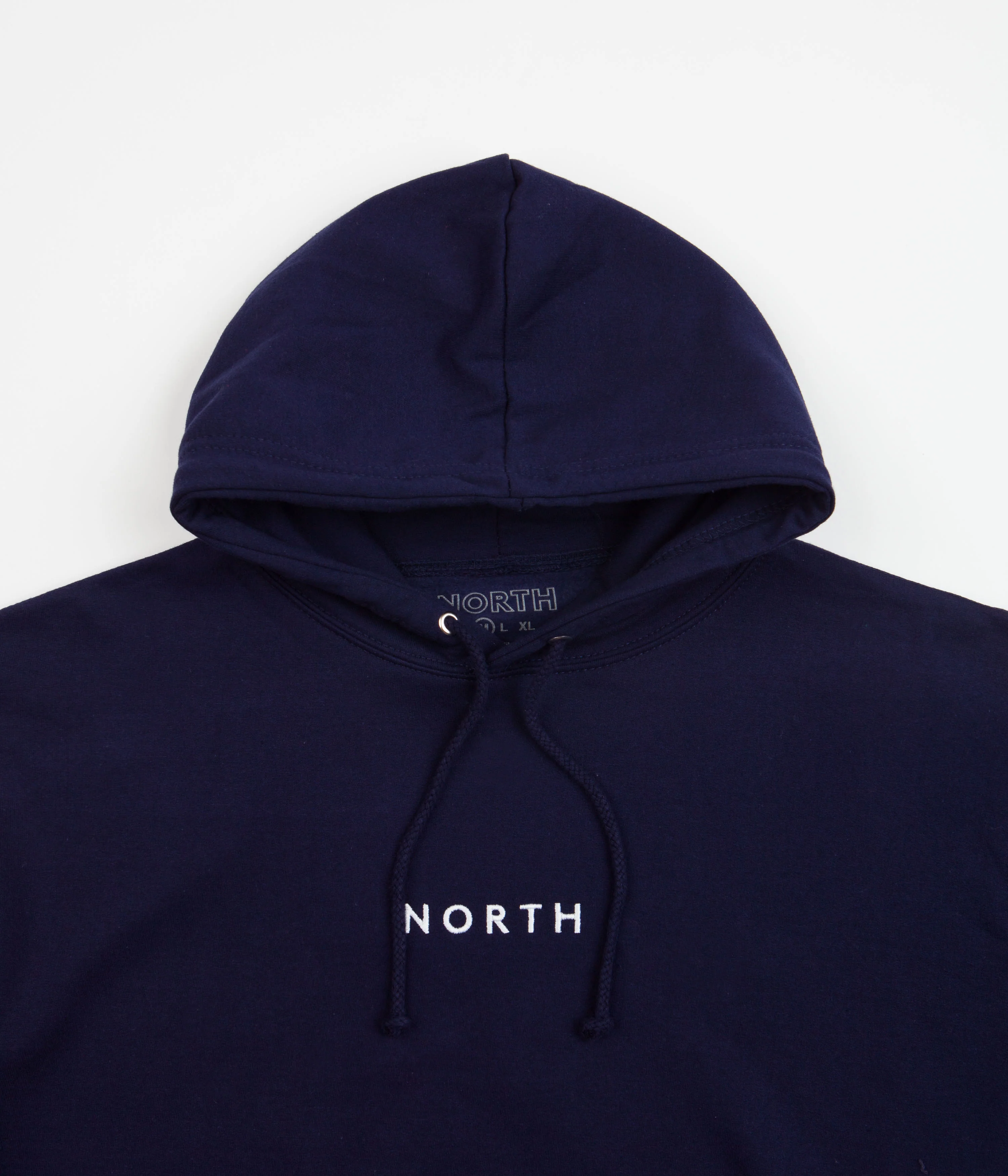 North Film Supplies Supplies Hoodie - Navy / White - Image 5