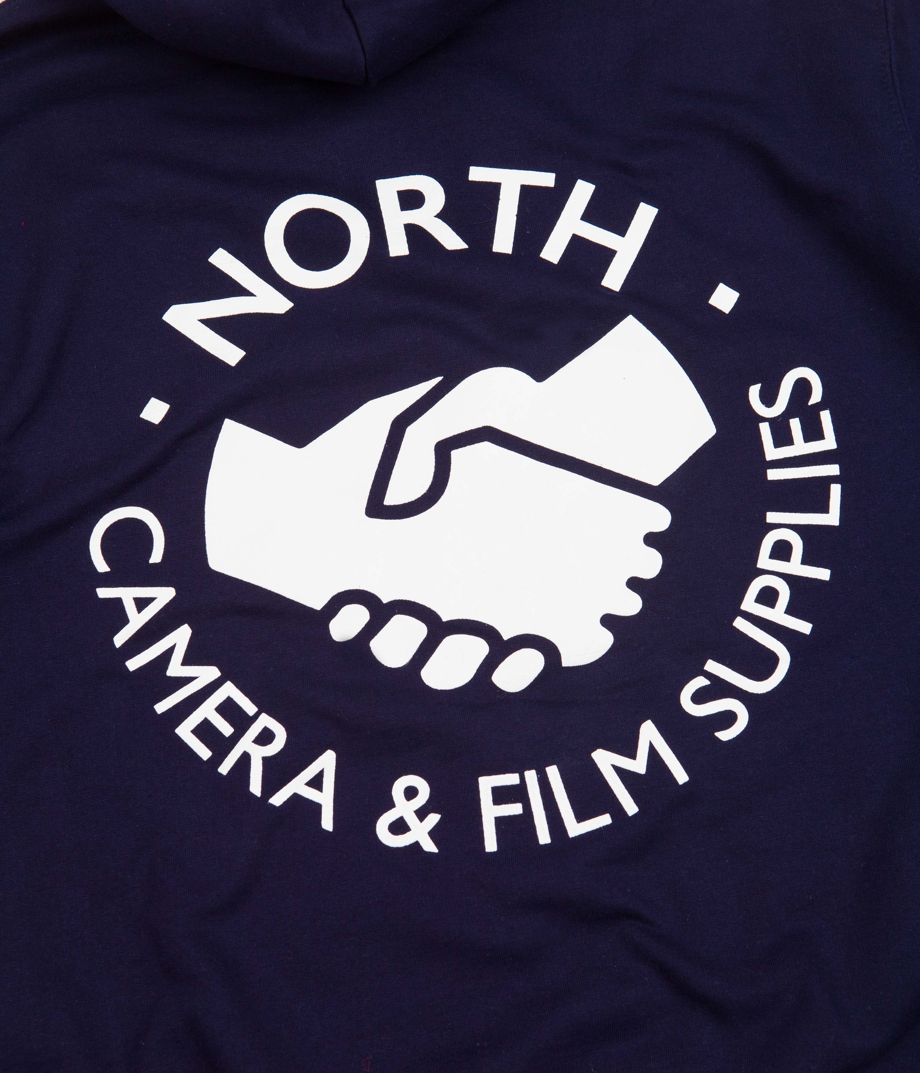 North Film Supplies Supplies Hoodie - Navy / White - Image 6
