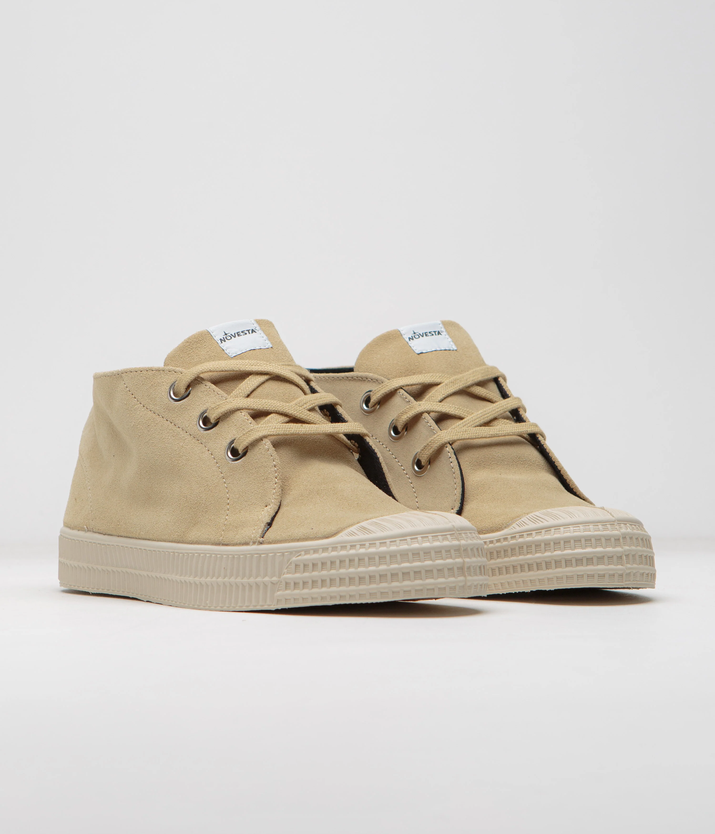 Novesta Star Chukka Suede Shoes - Mono Papyrus - Image 2