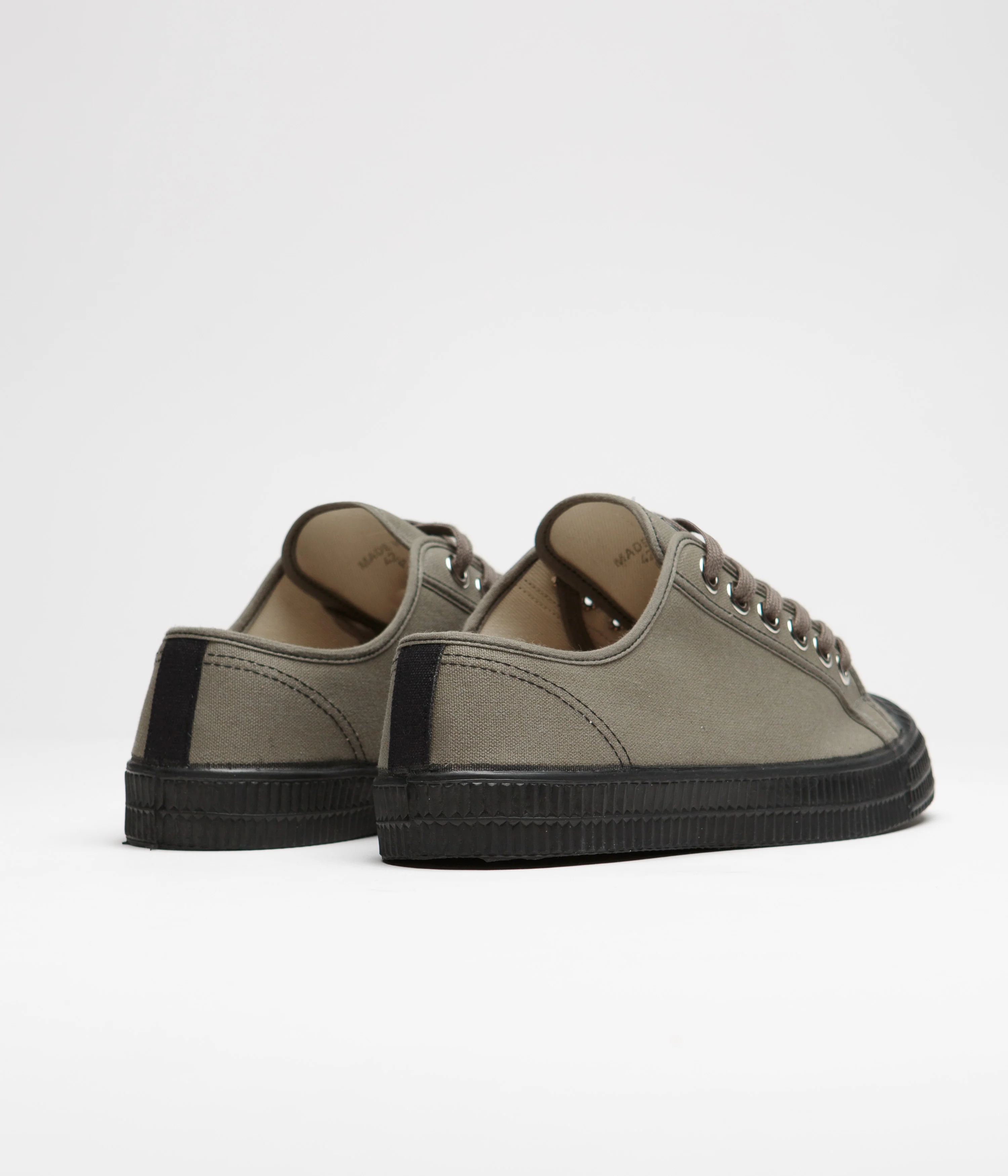 Novesta Star Master Contrast Stitch Shoes - 26 Grey / 60 Black / 615 Black - Image 4