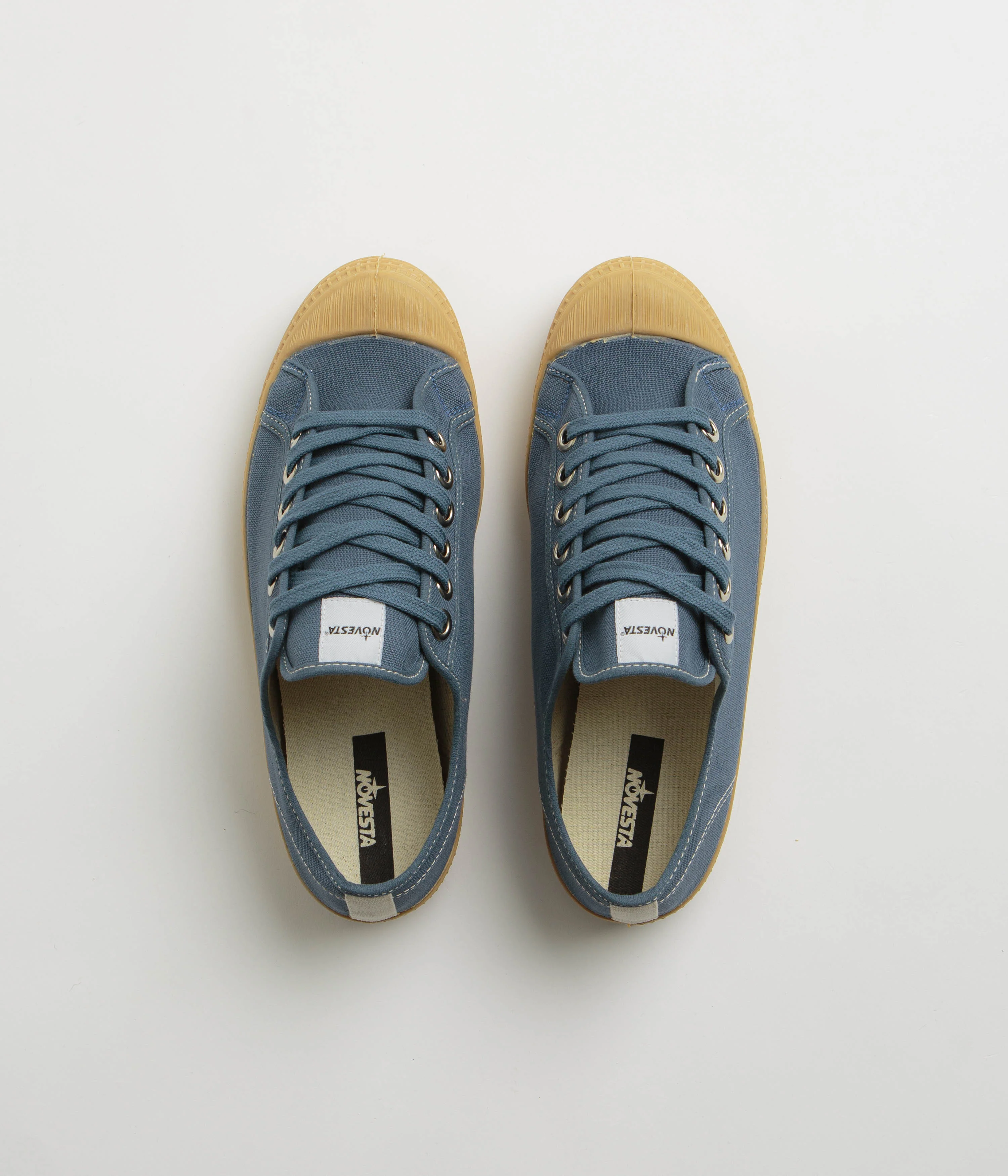 Novesta Star Master Contrast Stitch Shoes - 9F Blue - Image 7