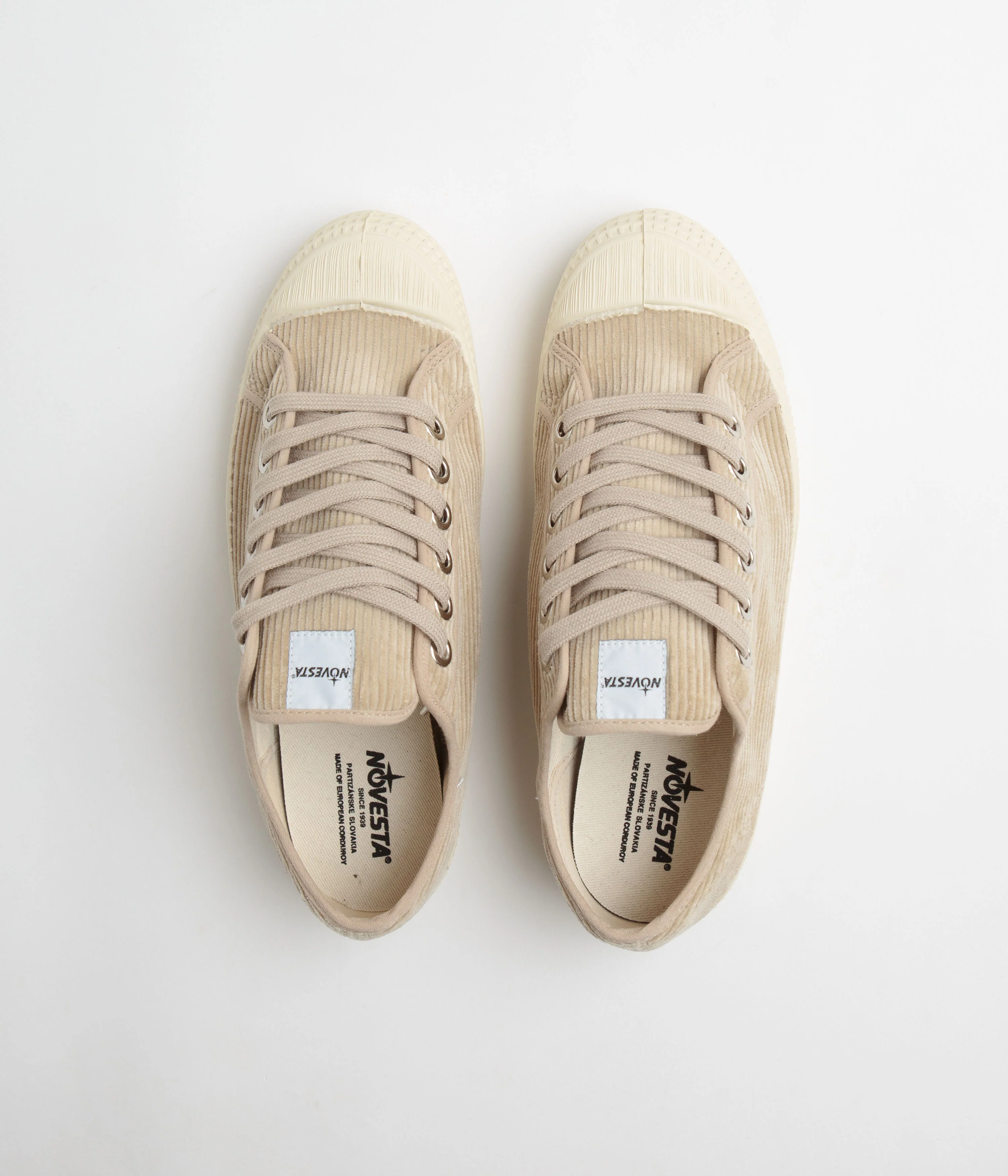 Novesta Star Master Corduroy Shoes - Beige - Image 7