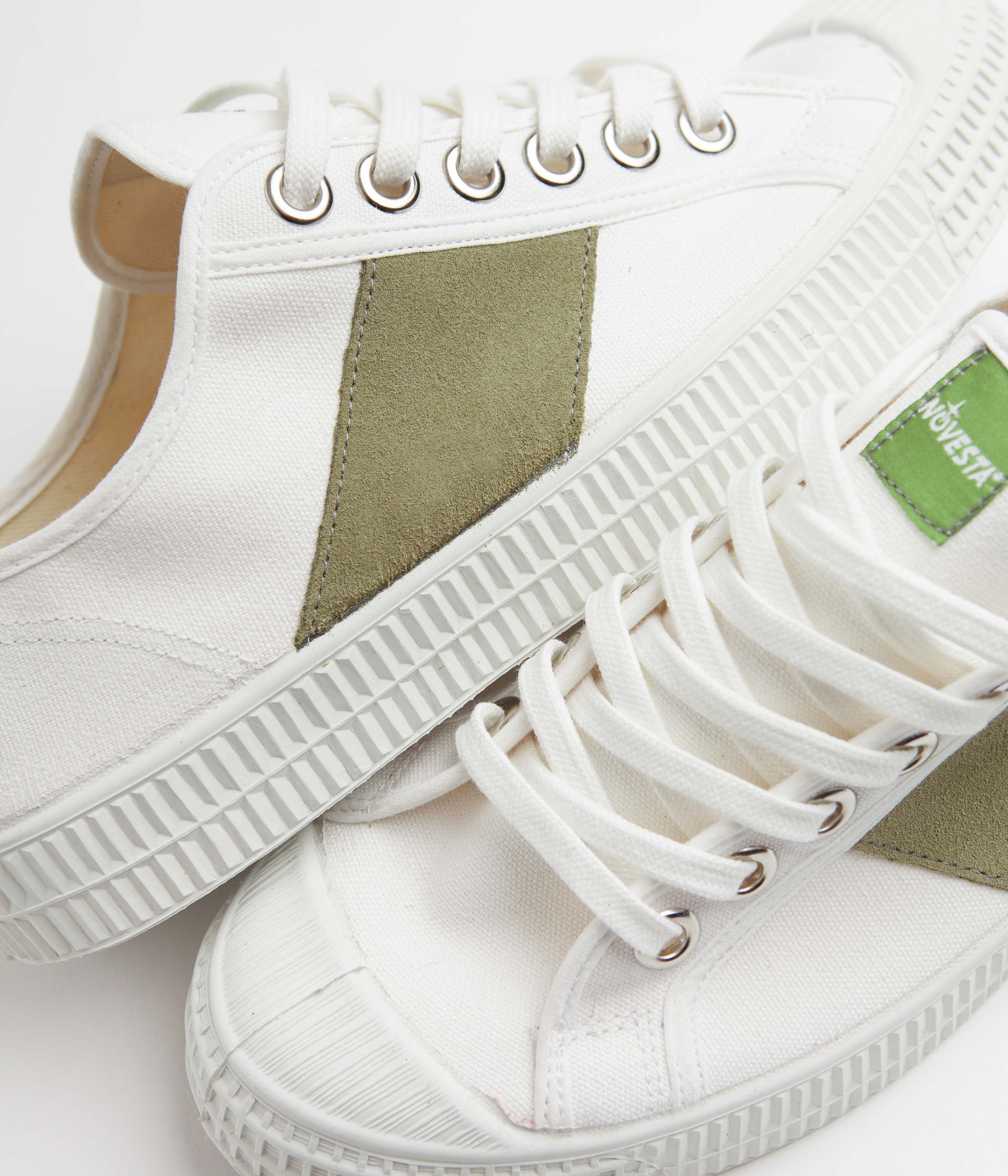 Novesta Star Master Shoes - 10 White / Green / 110 White - Image 3