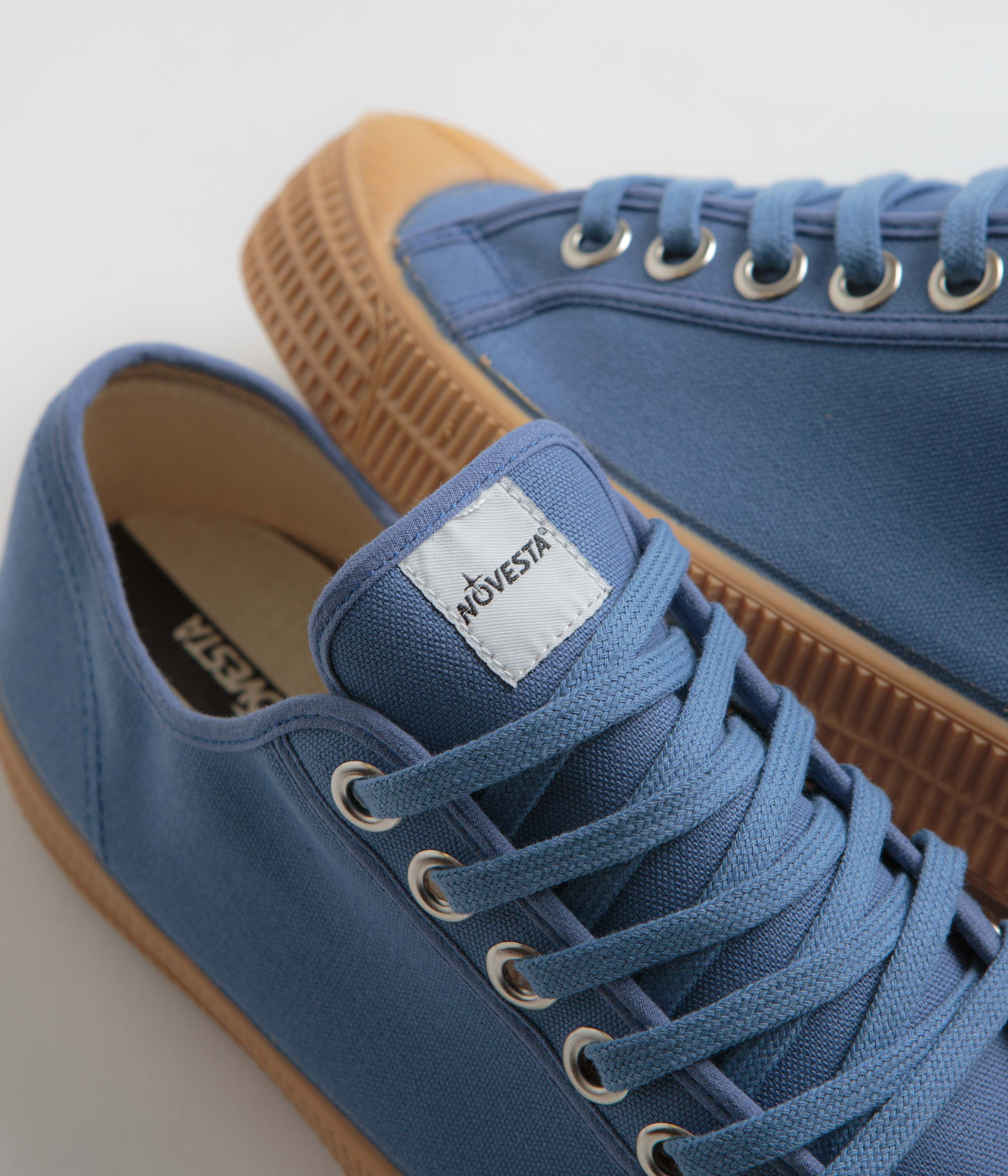 Novesta Star Master Shoes - 77 Denim / 003 Transparent - Image 3