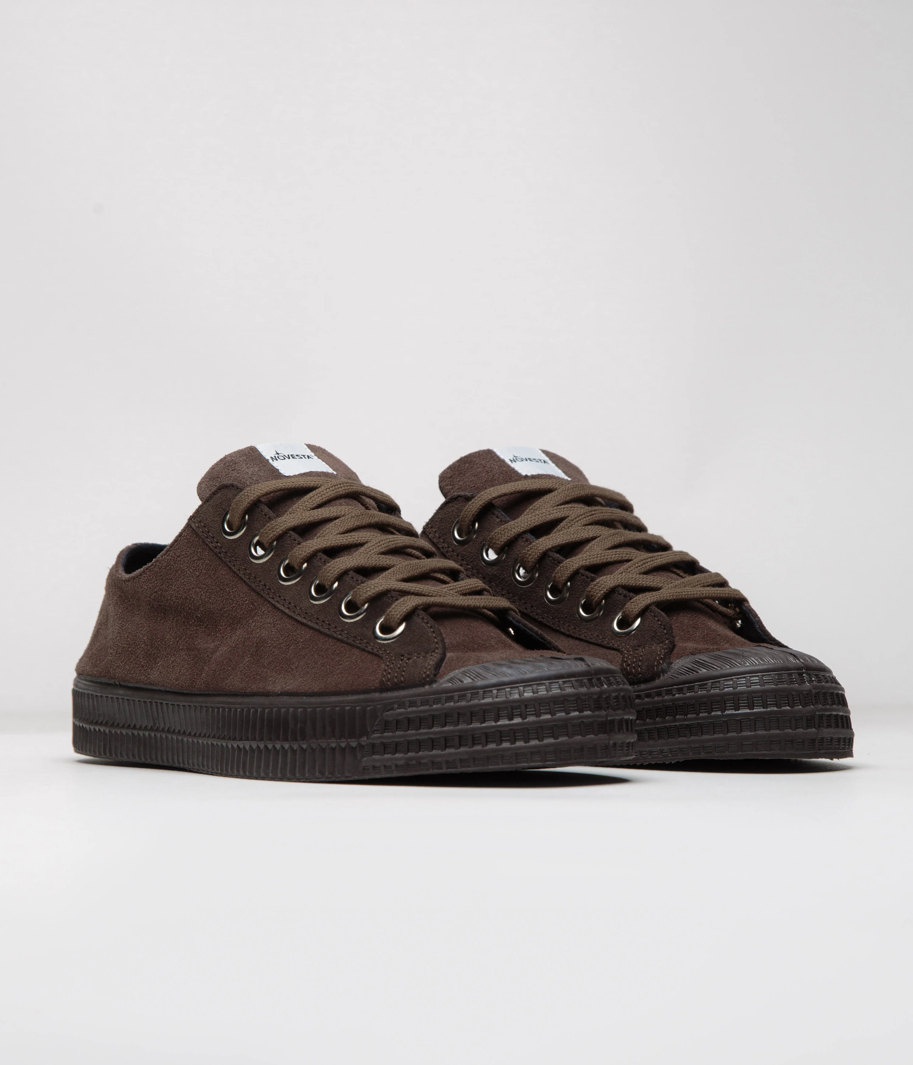 Novesta Star Master Suede Shoes - Double Brown - Image 2