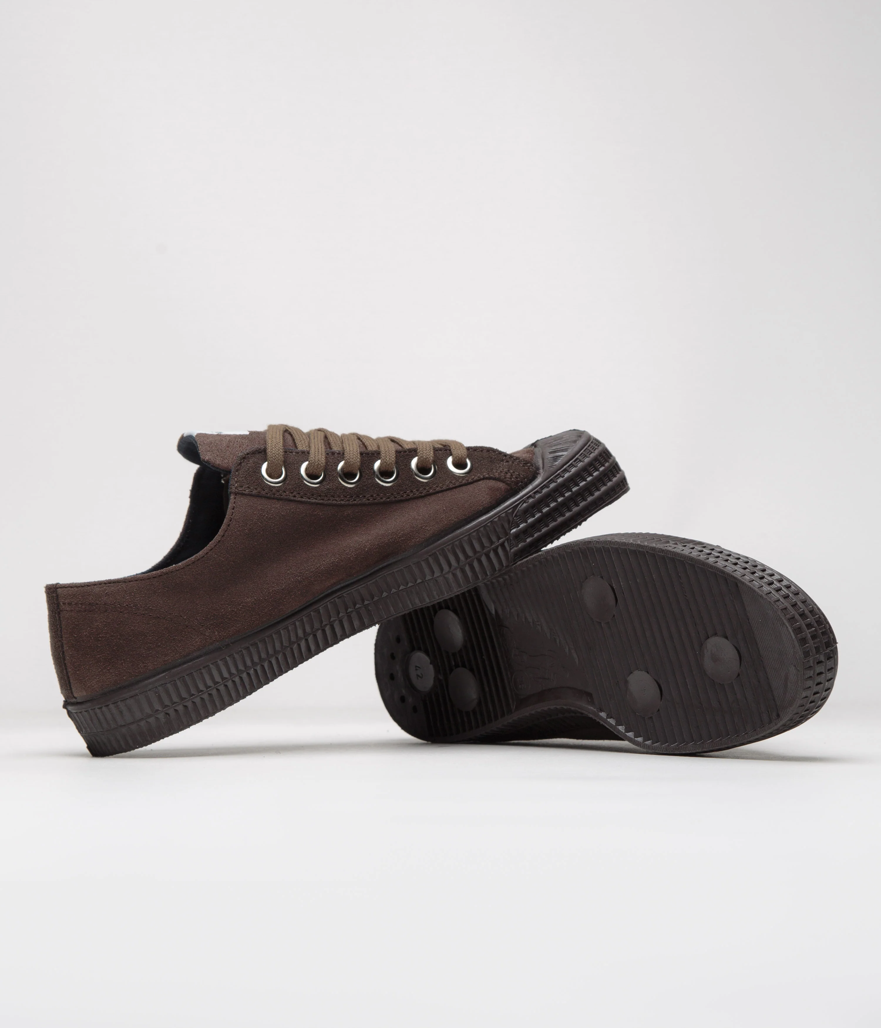 Novesta Star Master Suede Shoes - Double Brown - Image 5