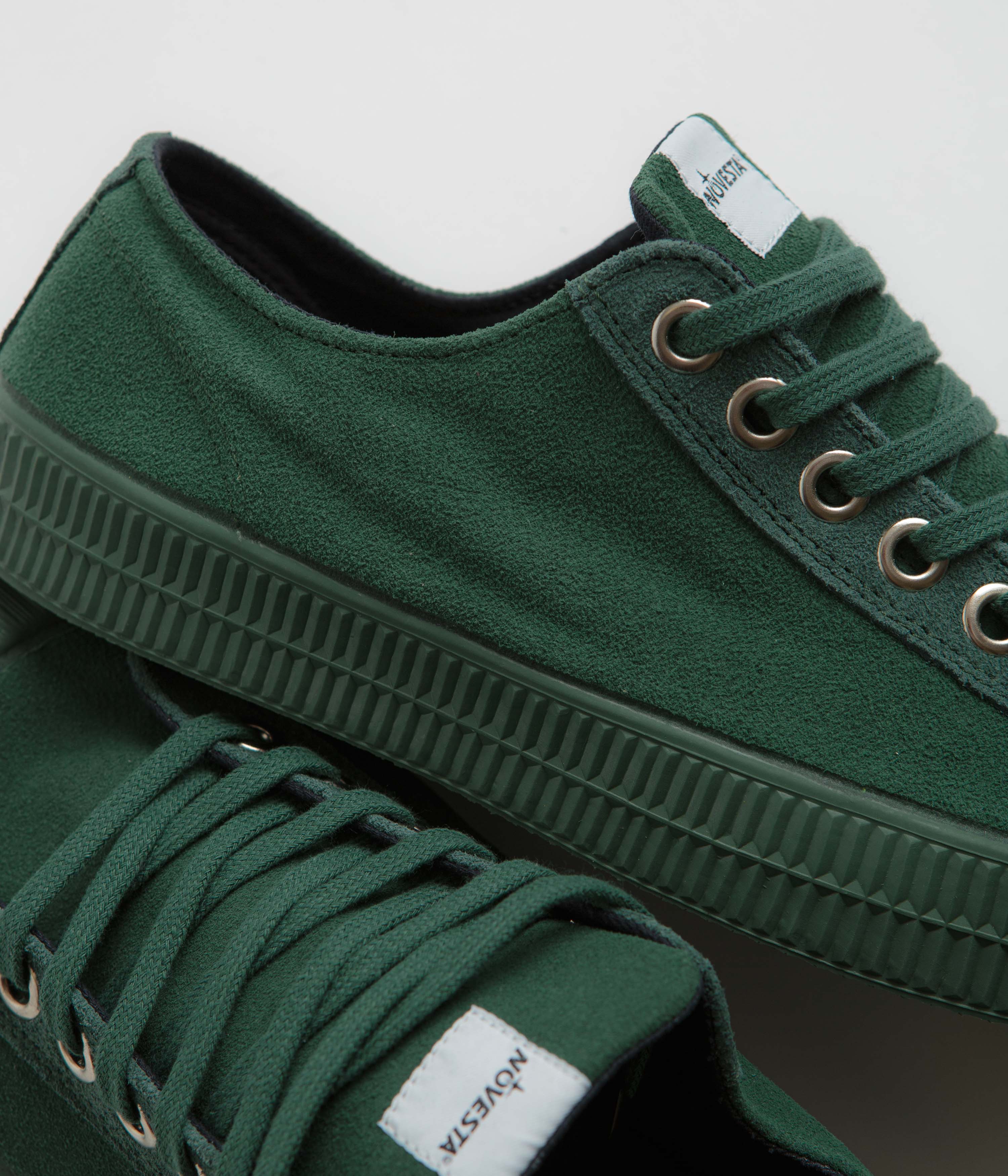 Novesta Star Master Suede Shoes - Double Green - Image 2