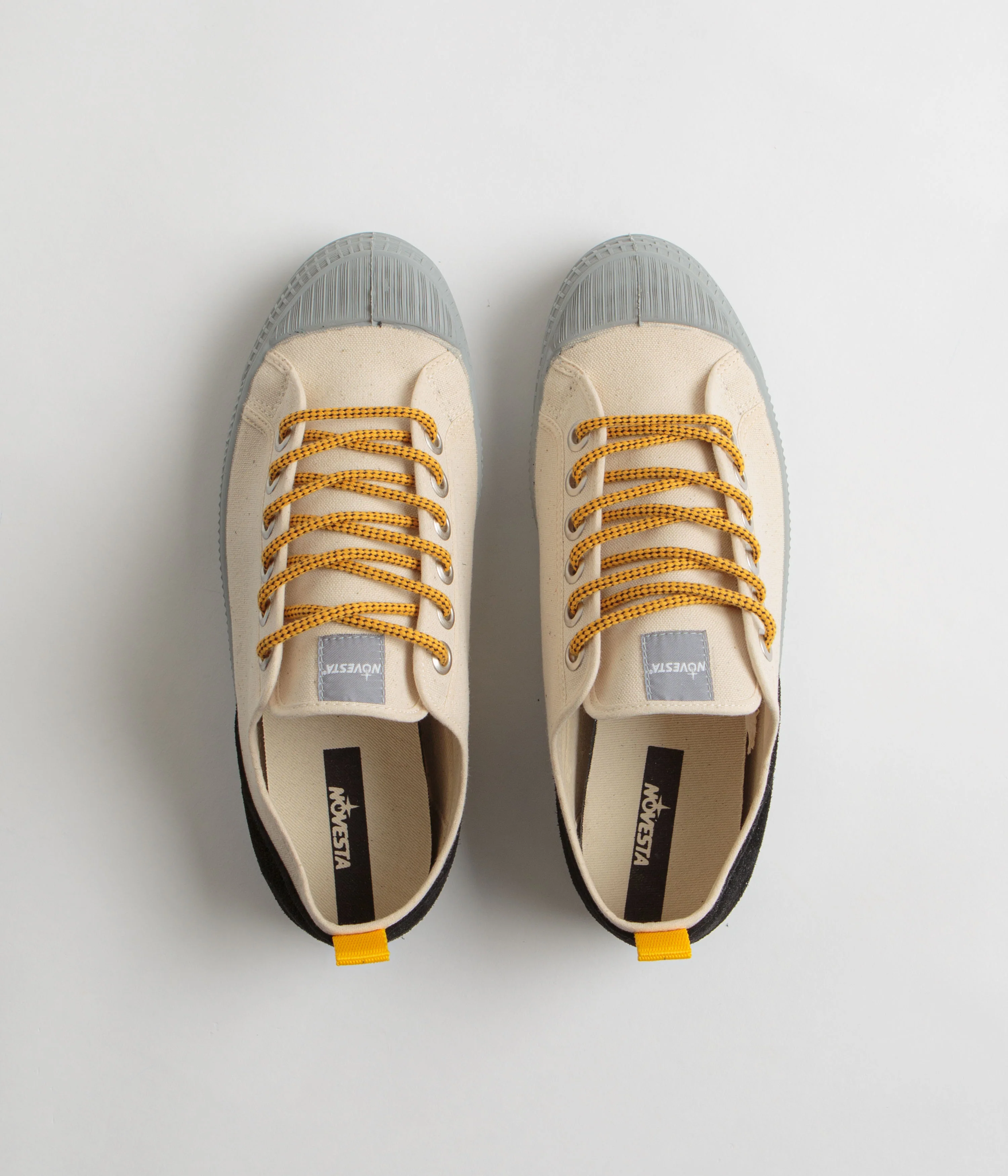 Novesta Star Master Summer Hiker Shoes - 99 Beige / Black / 212 Grey - Image 7