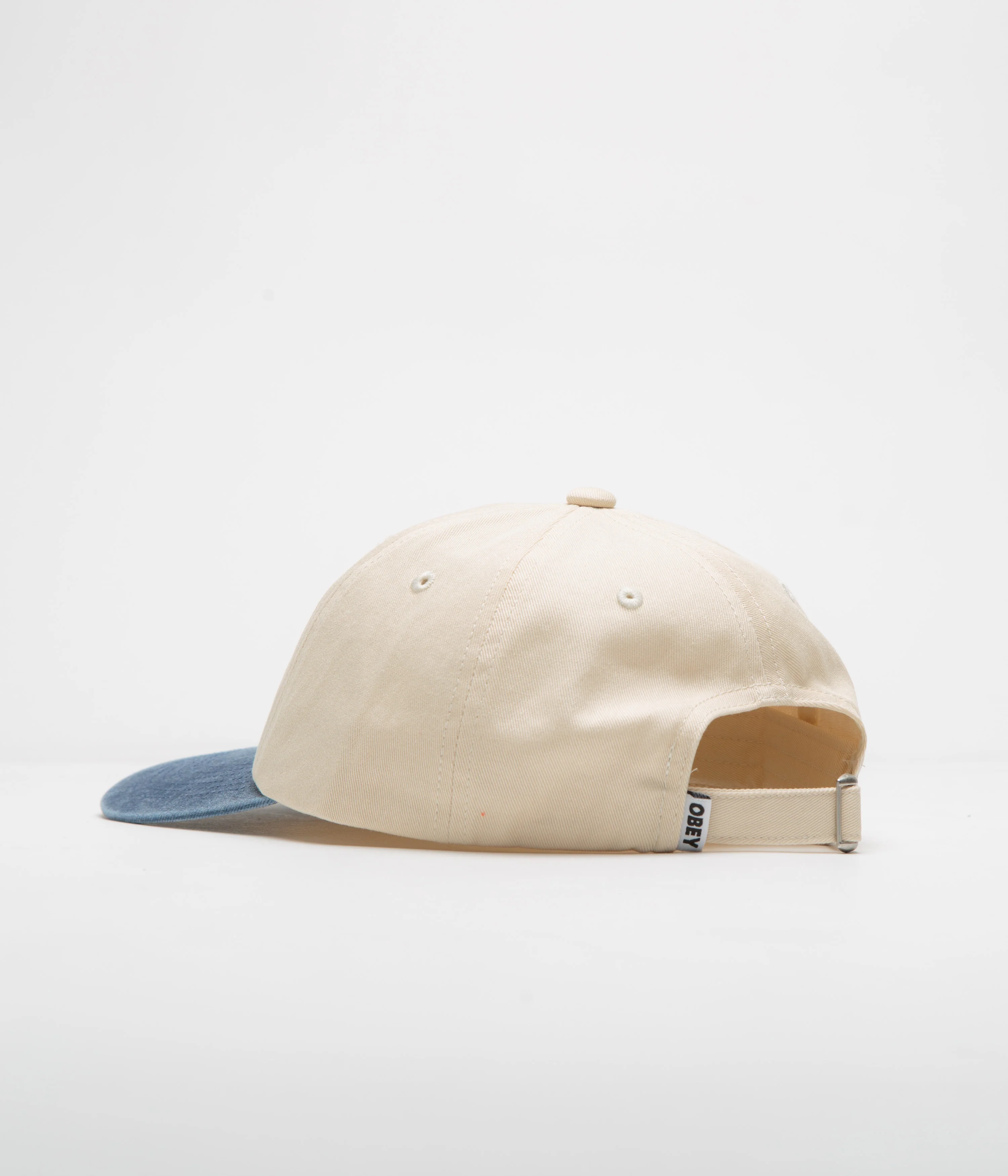 Obey 2 Tone Bold Cap - Unbleached Multi - Image 3