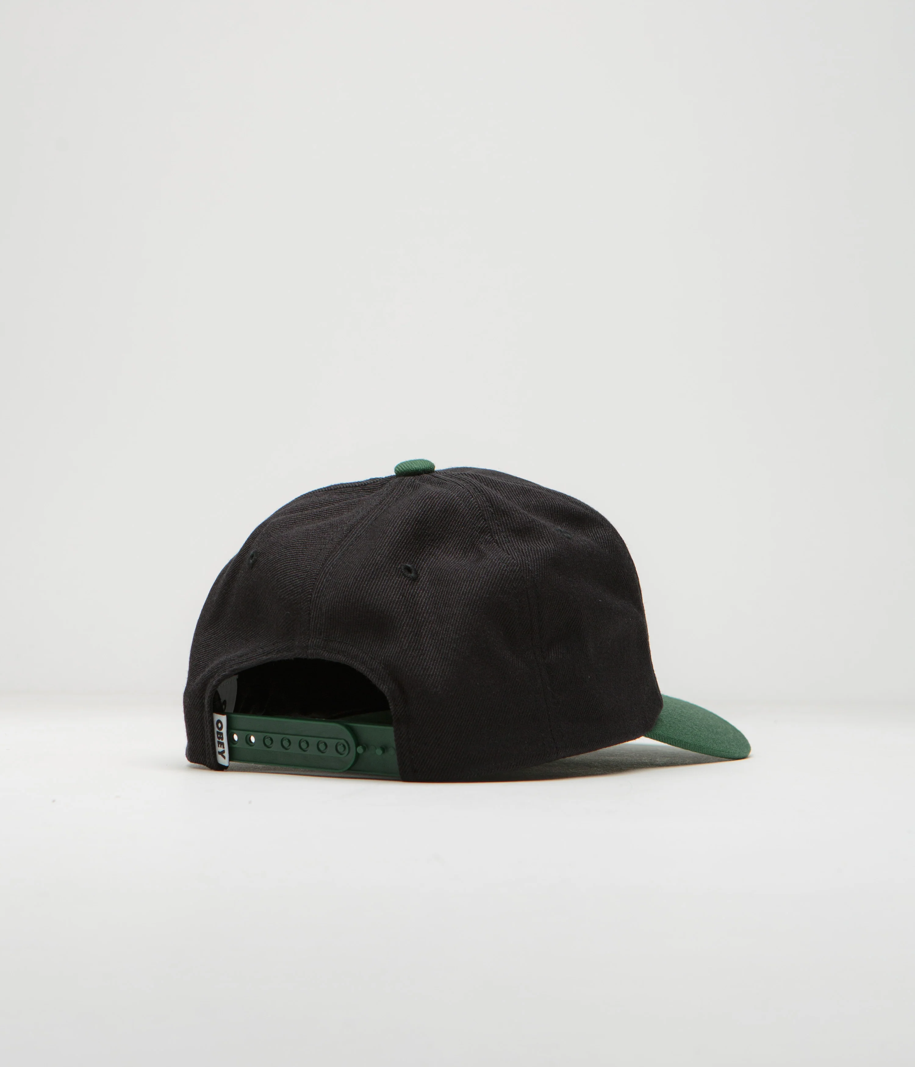 Obey 2 Tone Lowercase Cap - Black Multi - Image 3