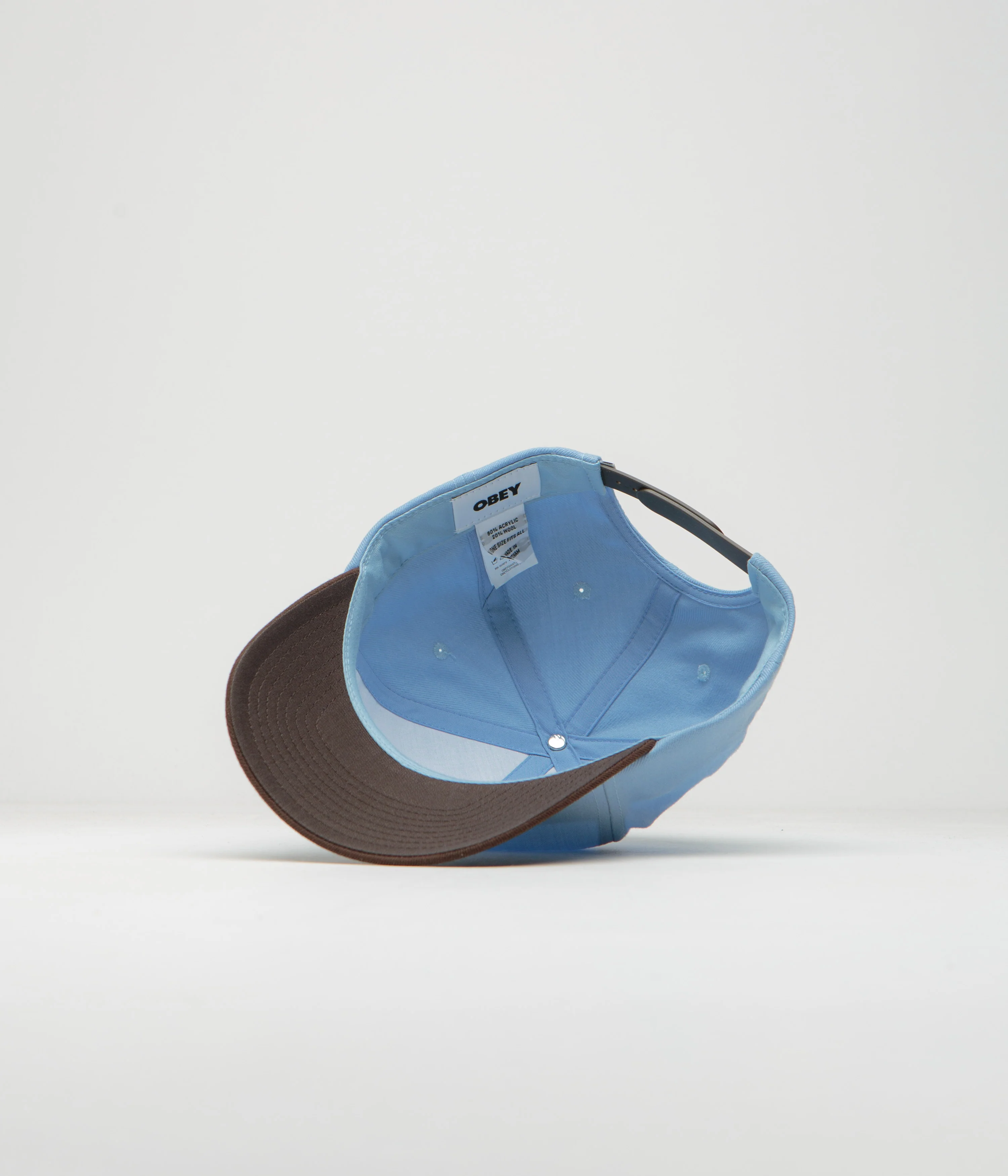 Obey 2 Tone Lowercase Cap - Light Sky Multi - Image 4