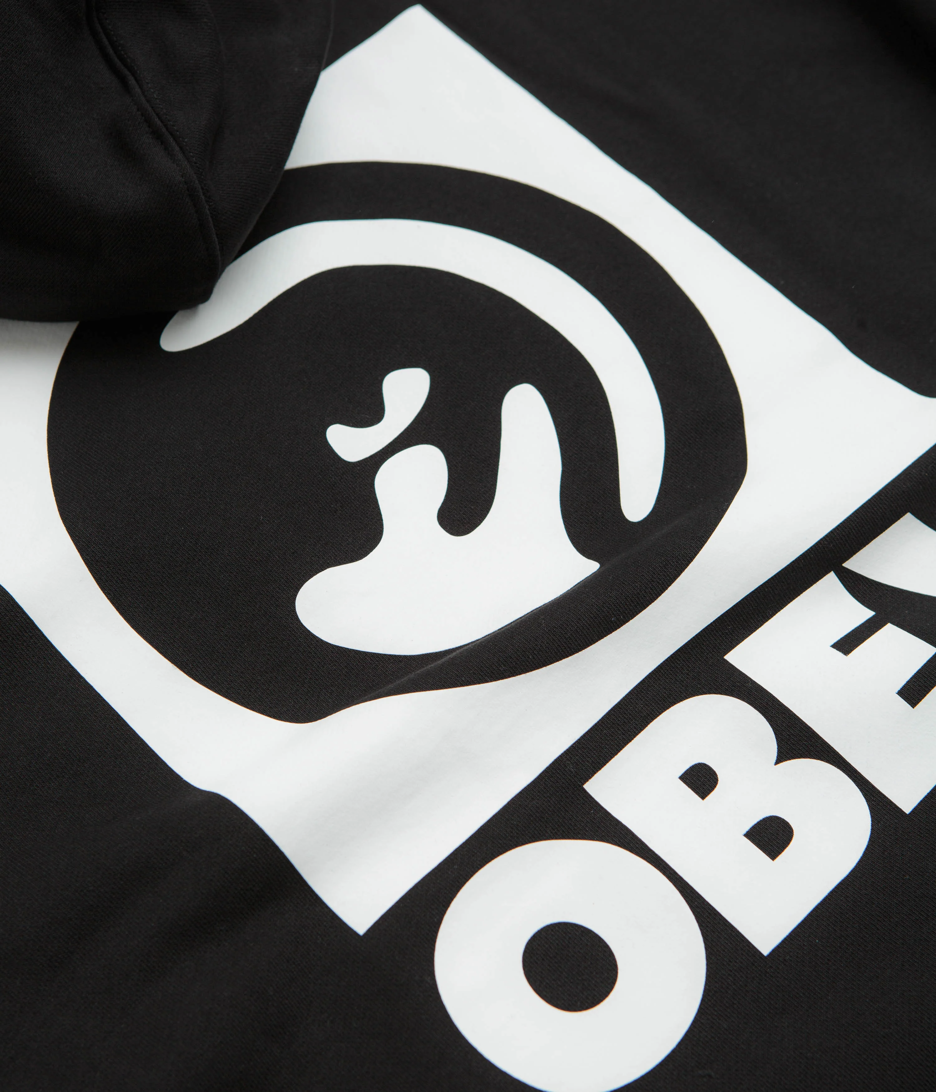 Obey Bold Eye Hoodie - Black - Image 4