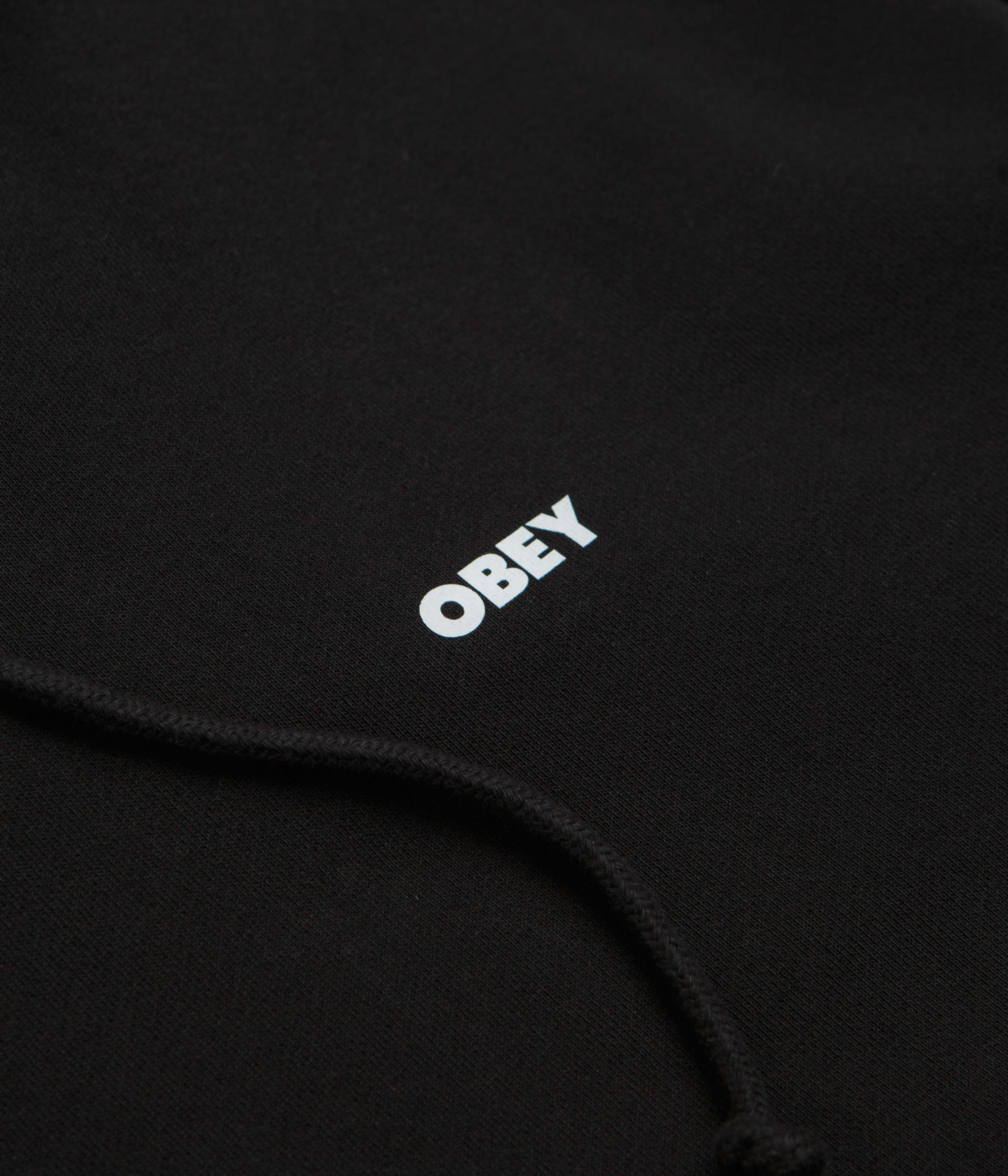 Obey Bold Eye Hoodie - Black - Image 5