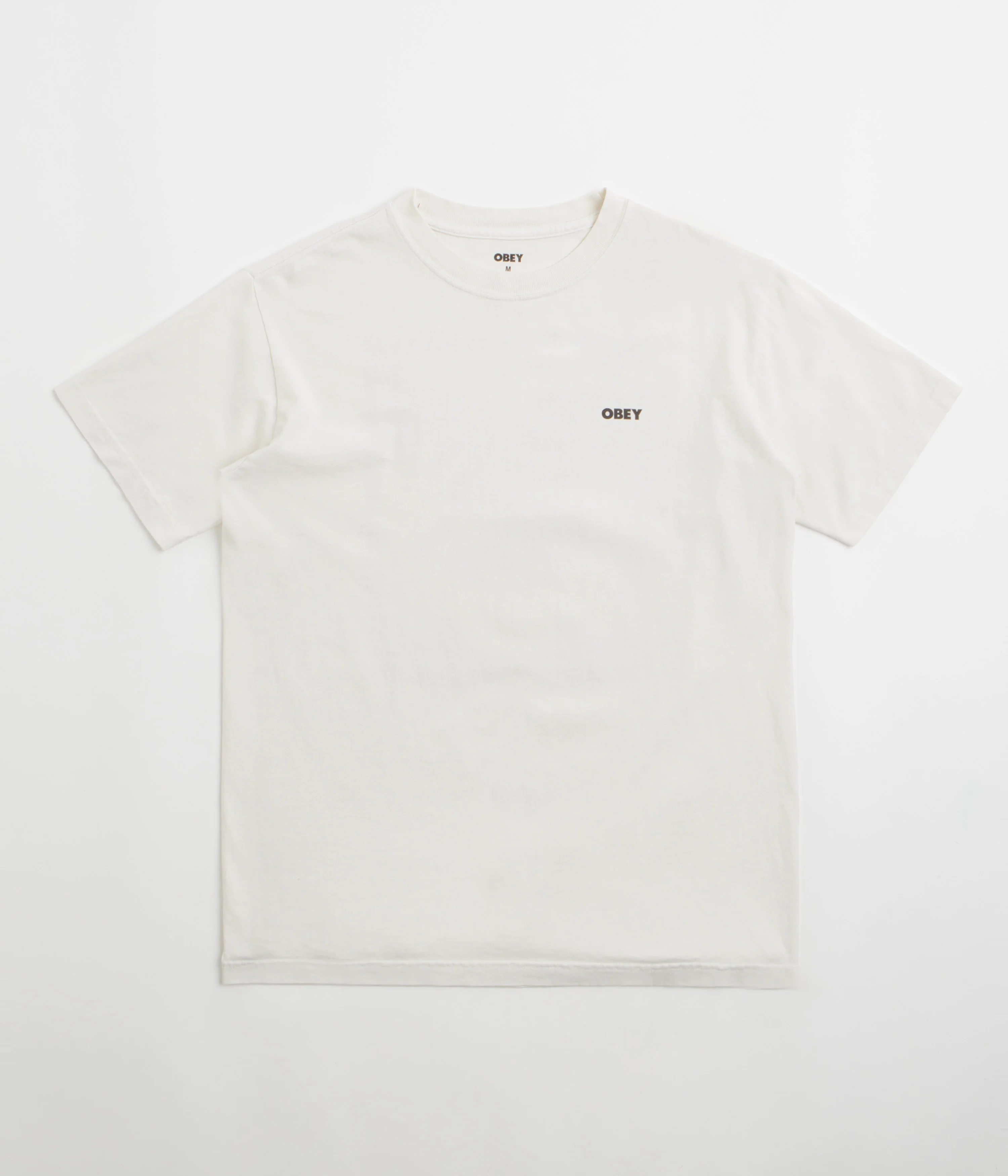 Obey Bold Icon Face T-Shirt - Pigment Chalk - Image 2