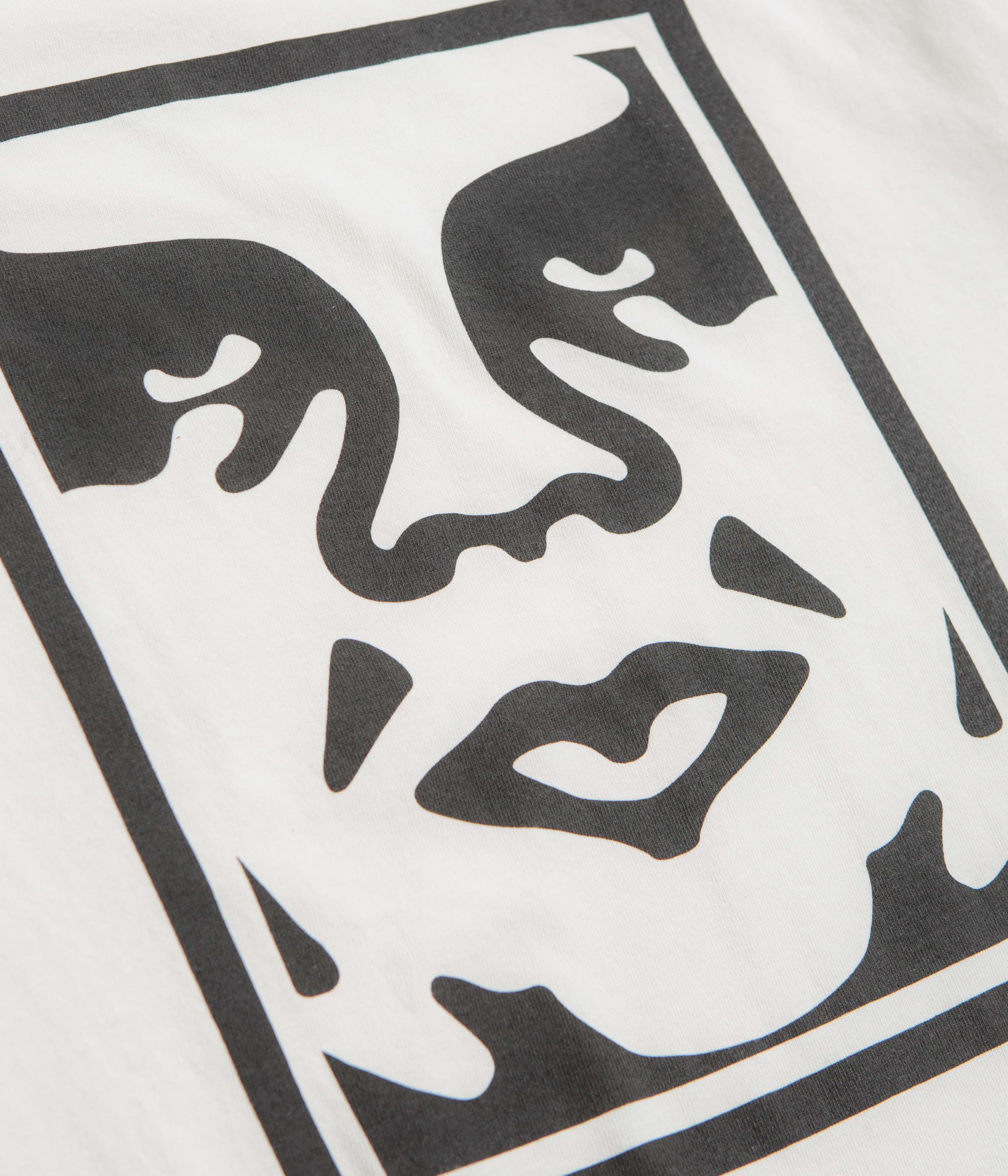 Obey Bold Icon Face T-Shirt - Pigment Chalk - Image 5