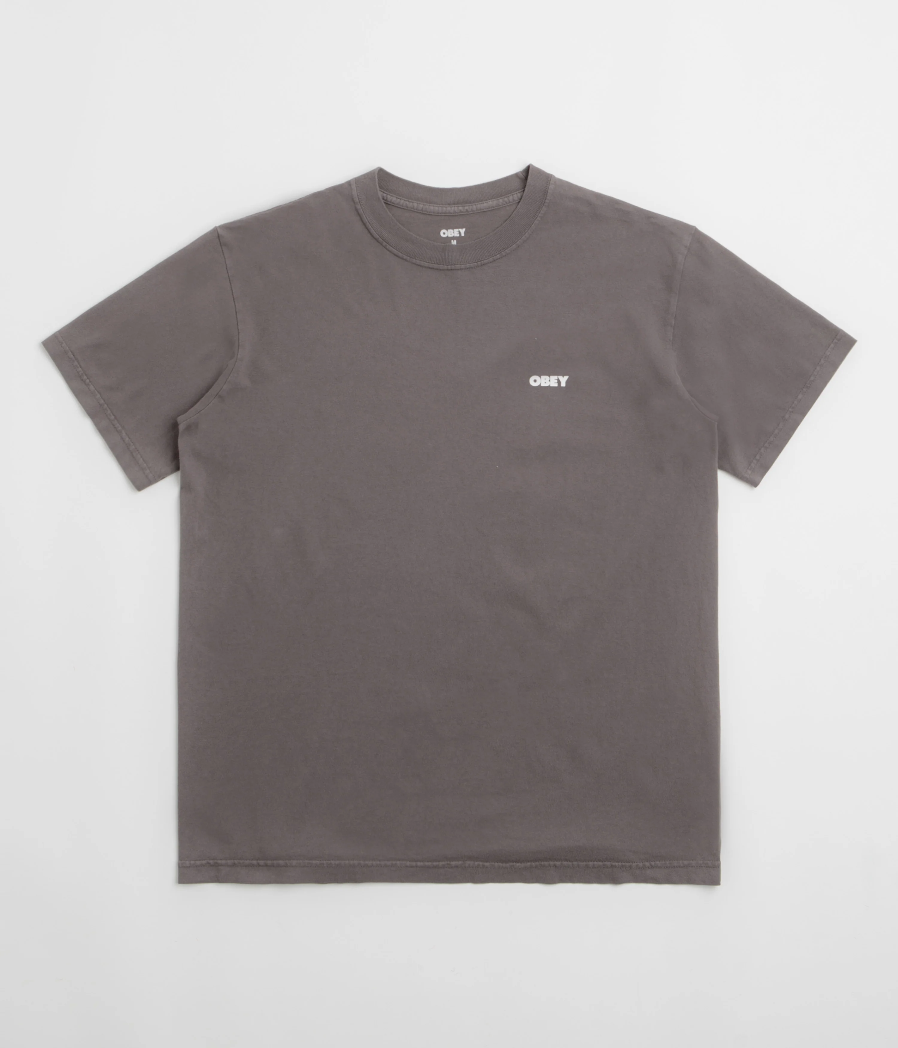 Obey Bold Icon Face T-Shirt - Pigment Dusty Black - Image 2