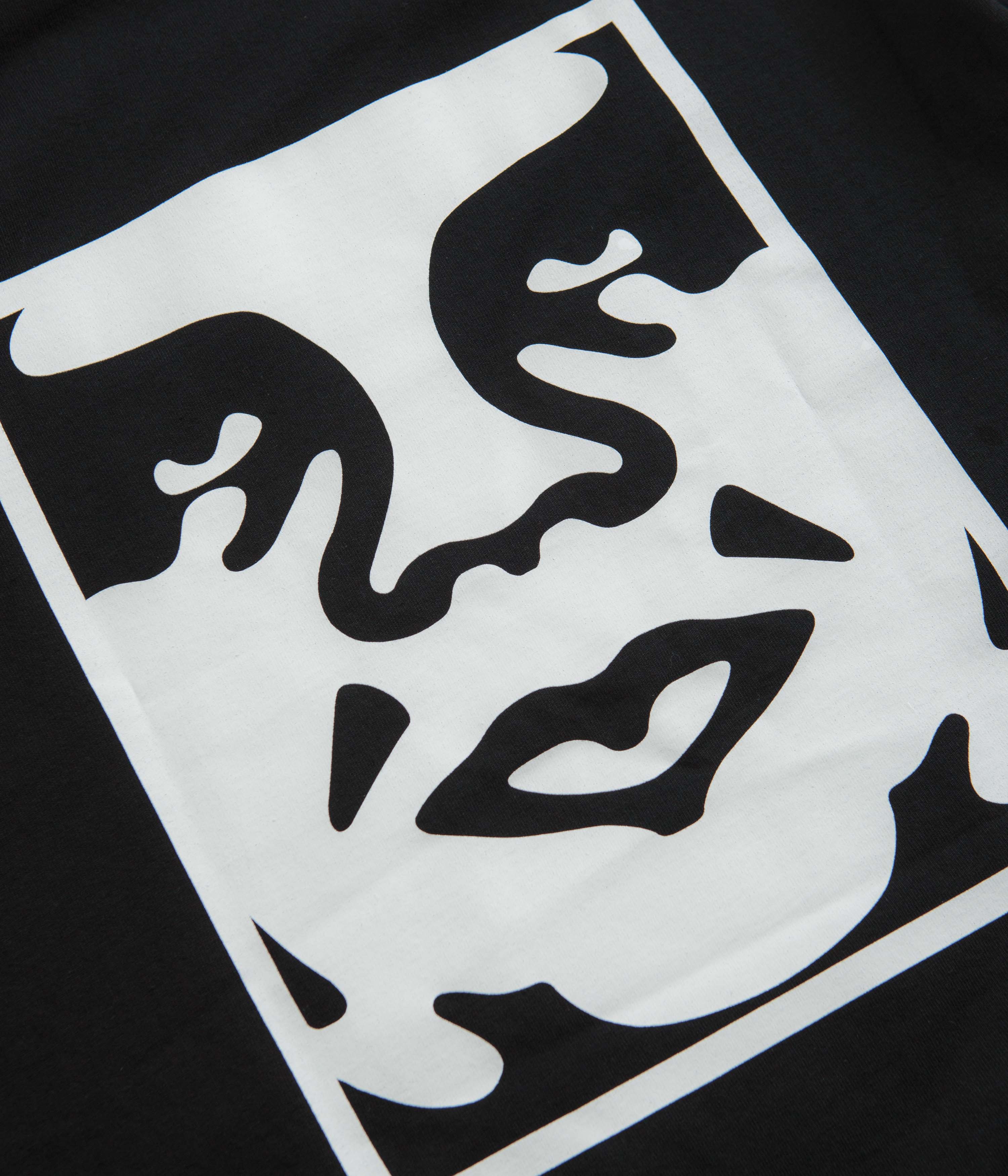 Obey Bold Icon Heavyweight T-Shirt - Off Black - Image 5