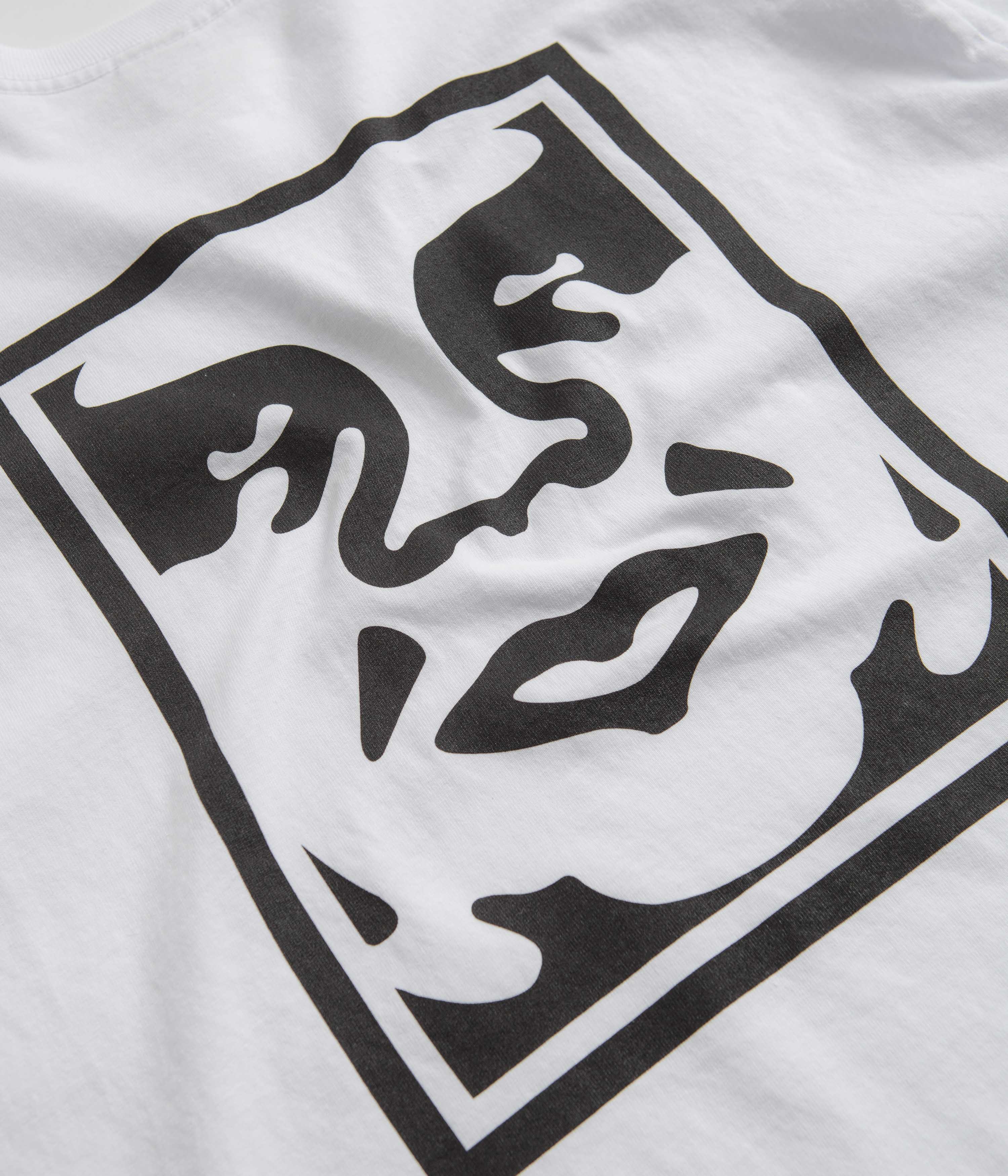 Obey Bold Icon Heavyweight T-Shirt - White - Image 5