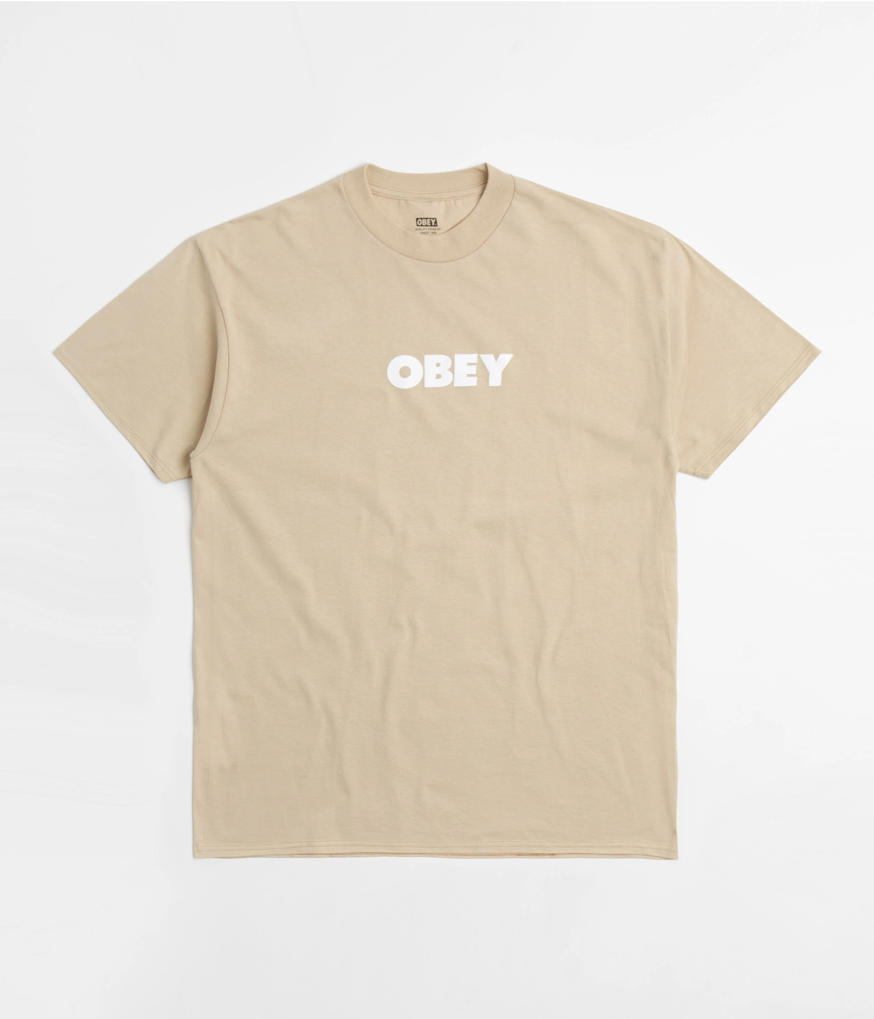 Obey Bold T-Shirt - Sand