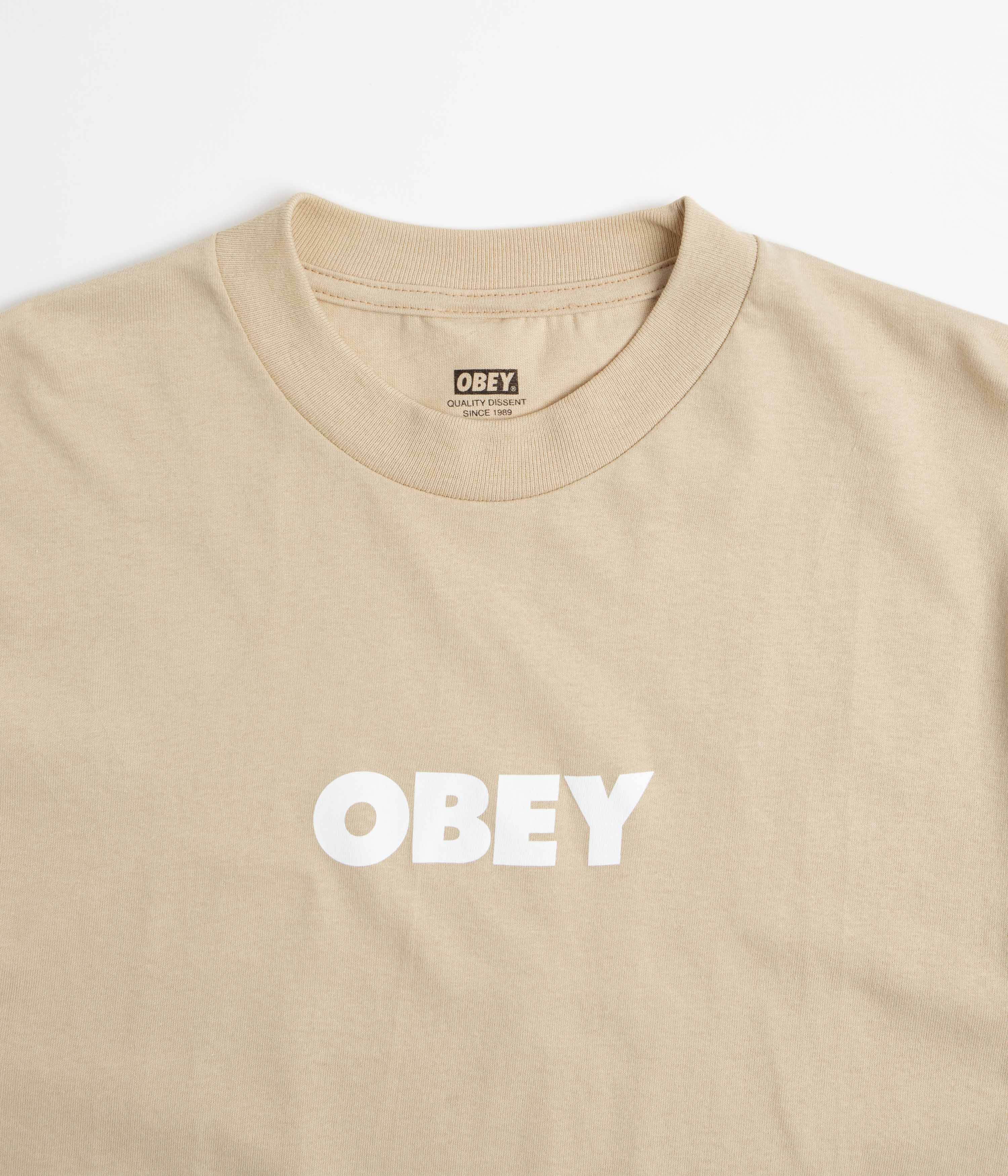 Obey Bold T-Shirt - Sand - Image 3