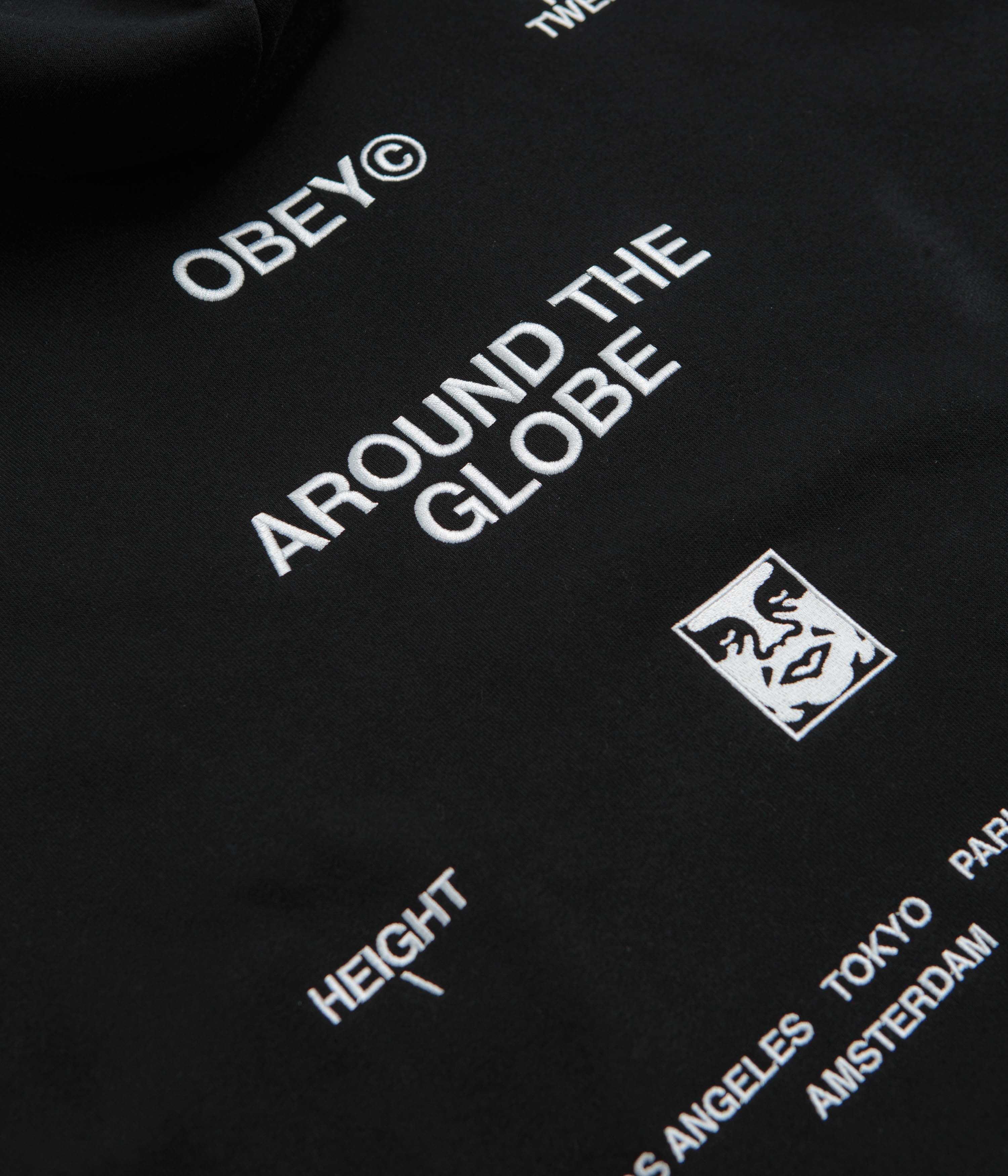 Obey Business Hoodie - Black - Image 4
