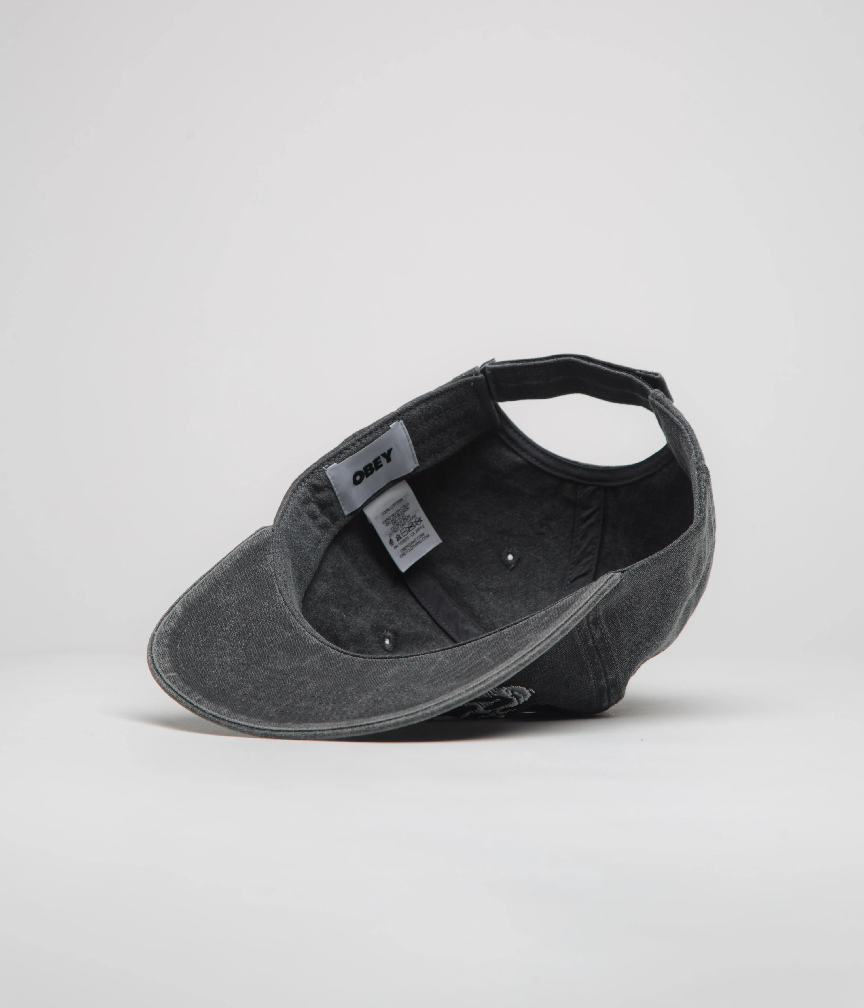 Obey Corp Cap - Pigment Black - Image 4